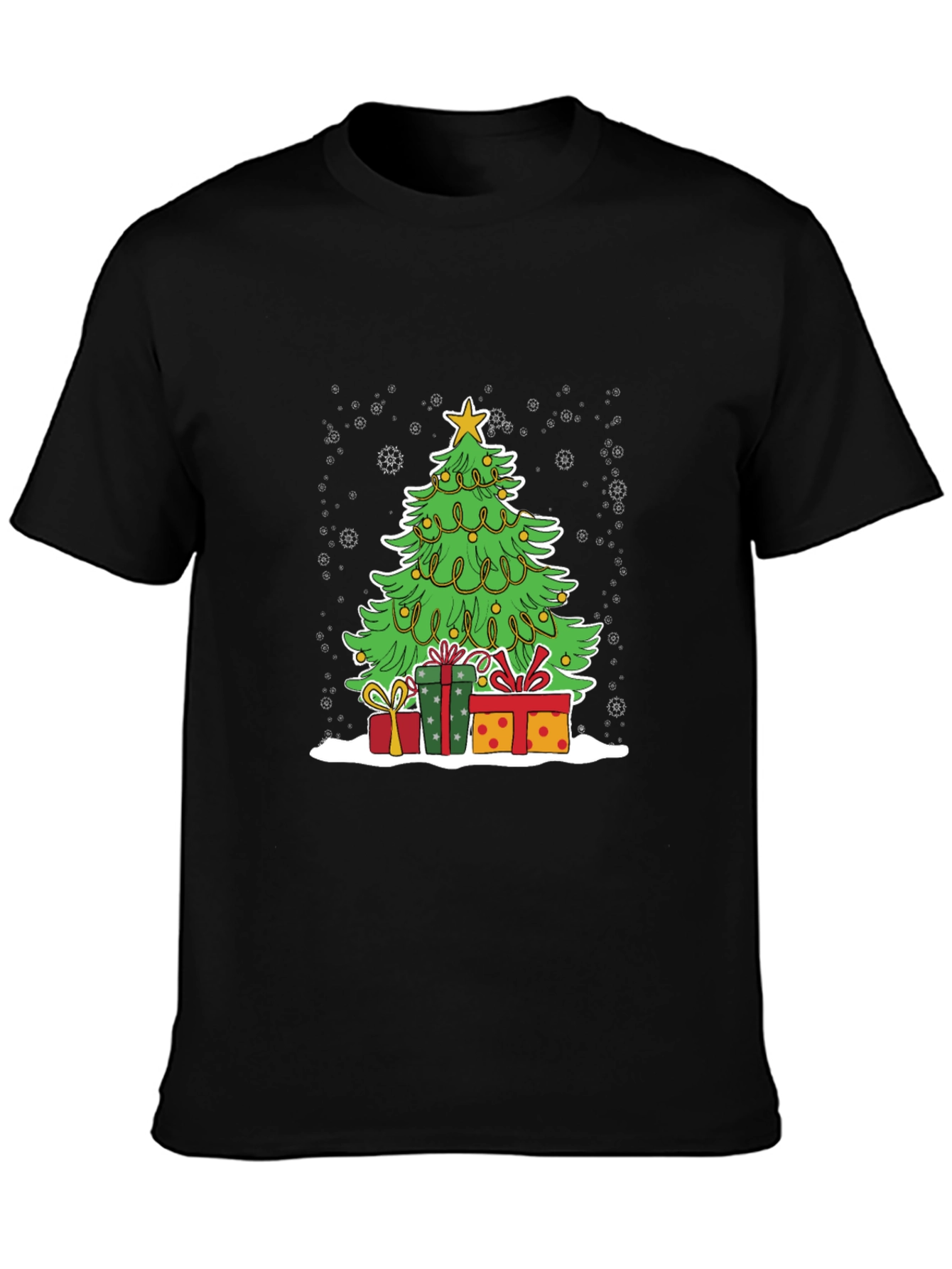 Festive Christmas Tree T-Shirt