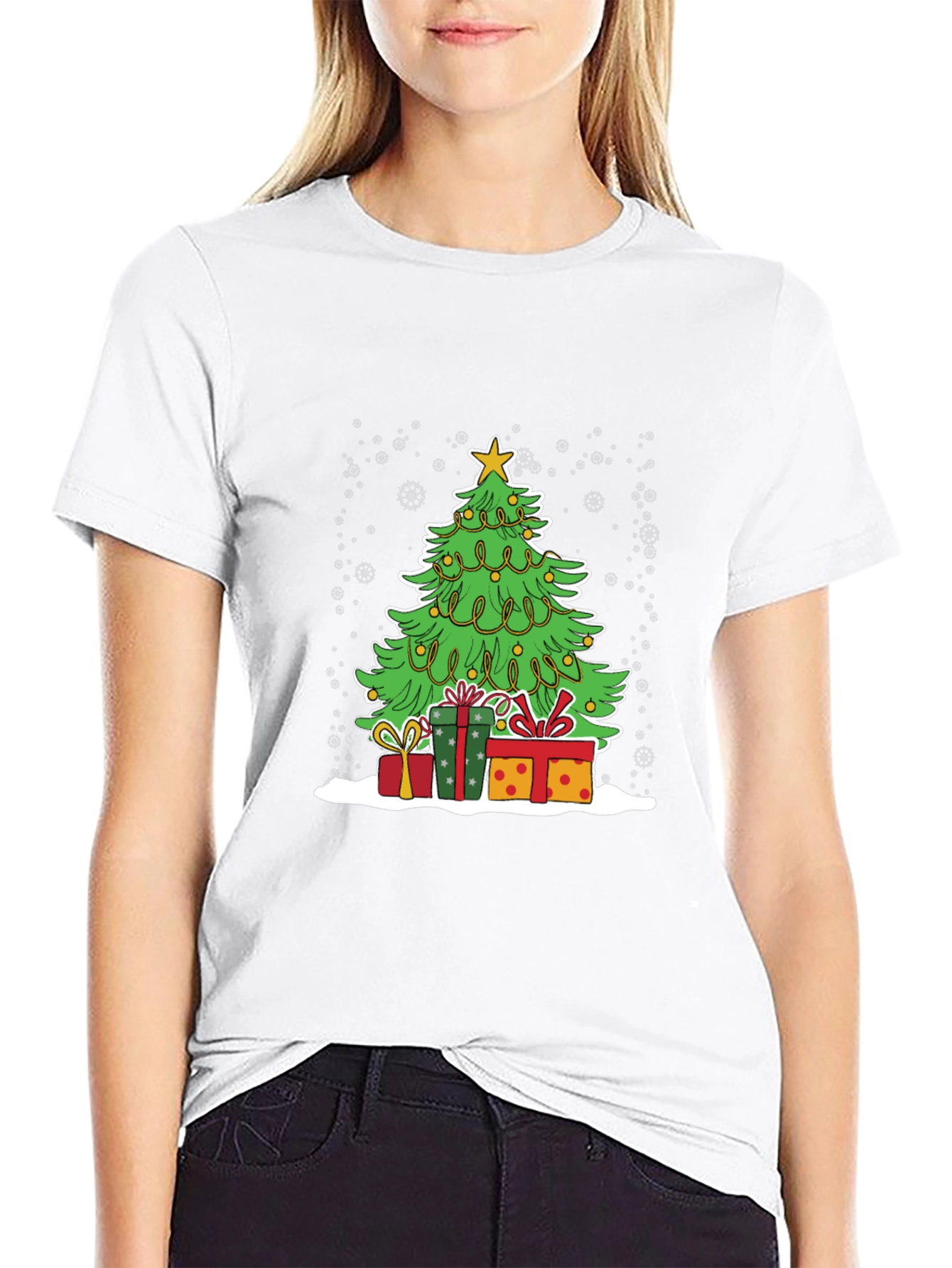 Festive Christmas Tree T-Shirt
