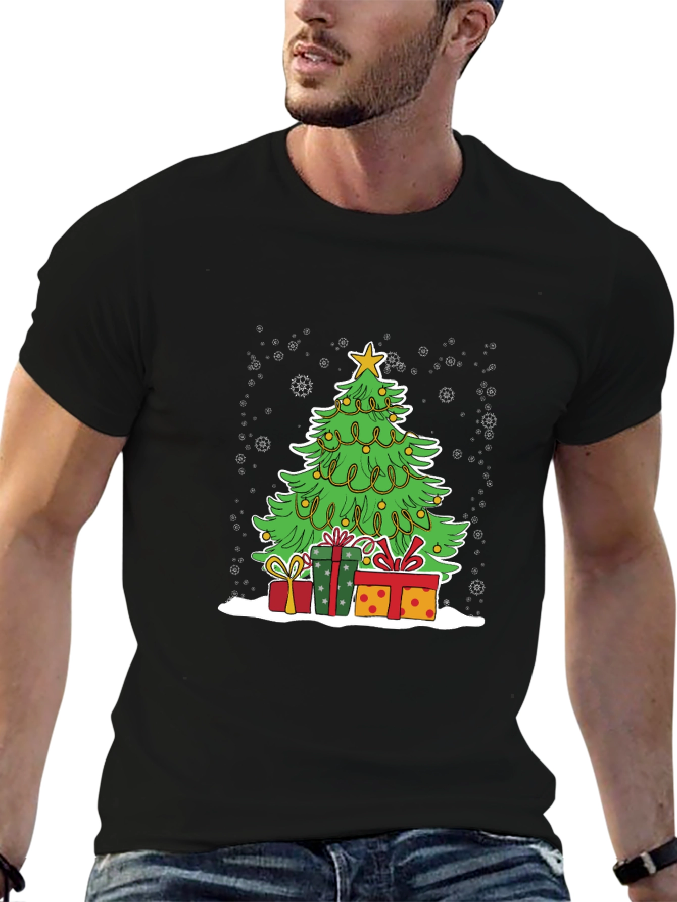 Festive Christmas Tree T-Shirt