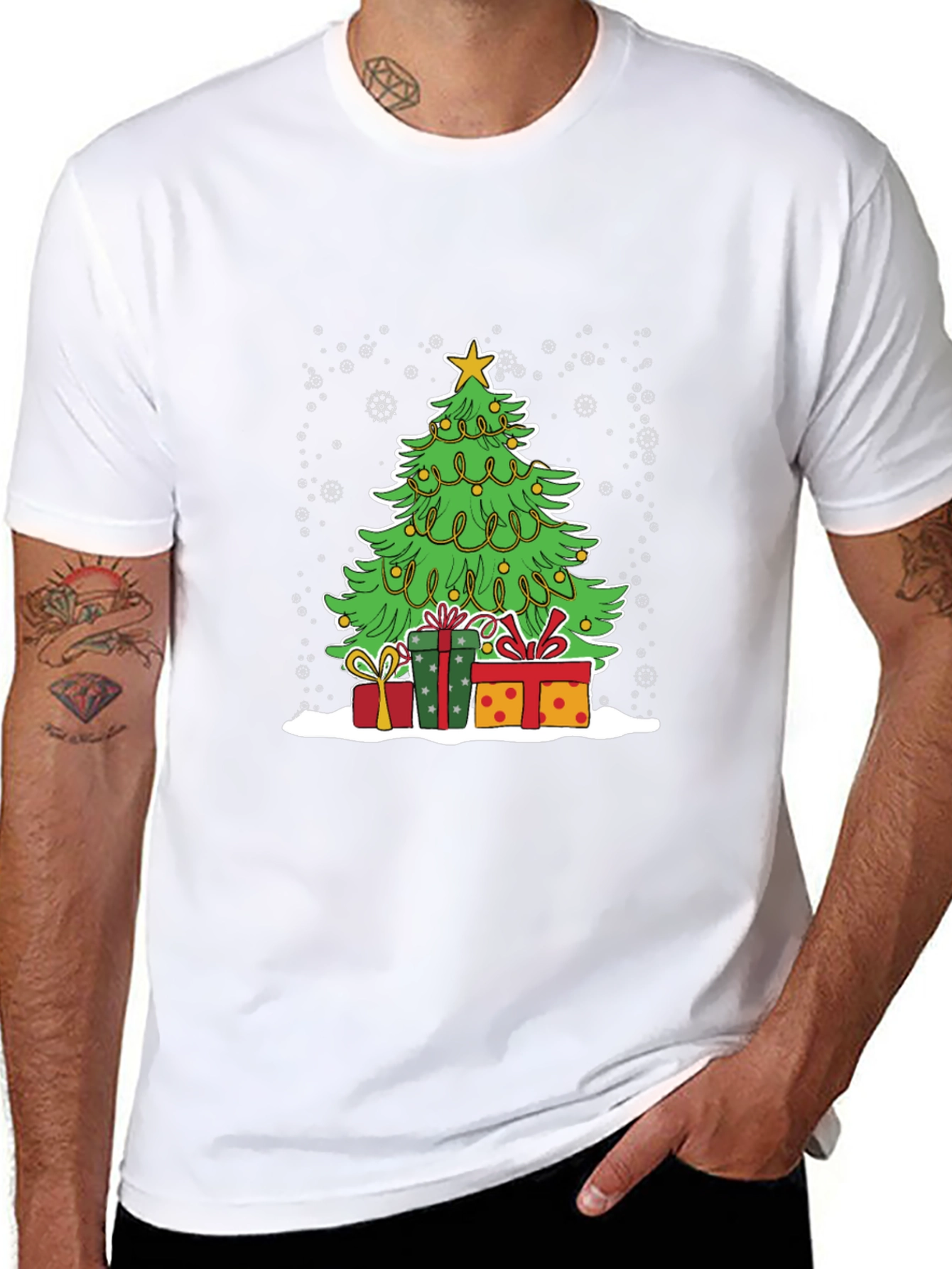 Festive Christmas Tree T-Shirt
