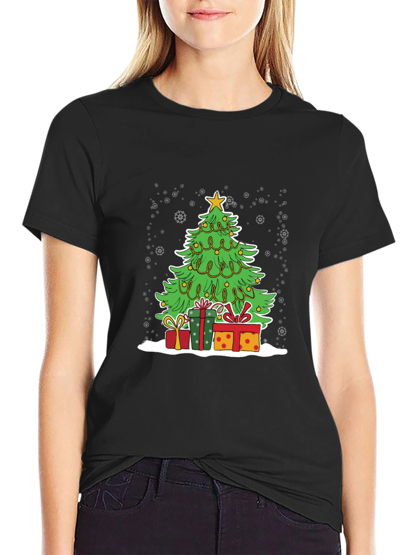 Festive Christmas Tree T-Shirt