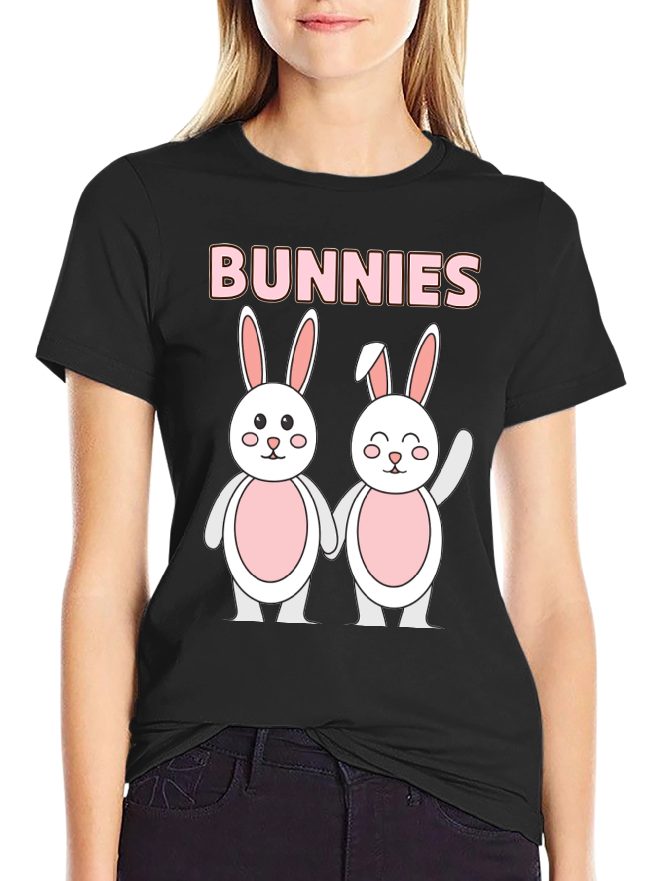 Cute Bunnies Graphic Tee