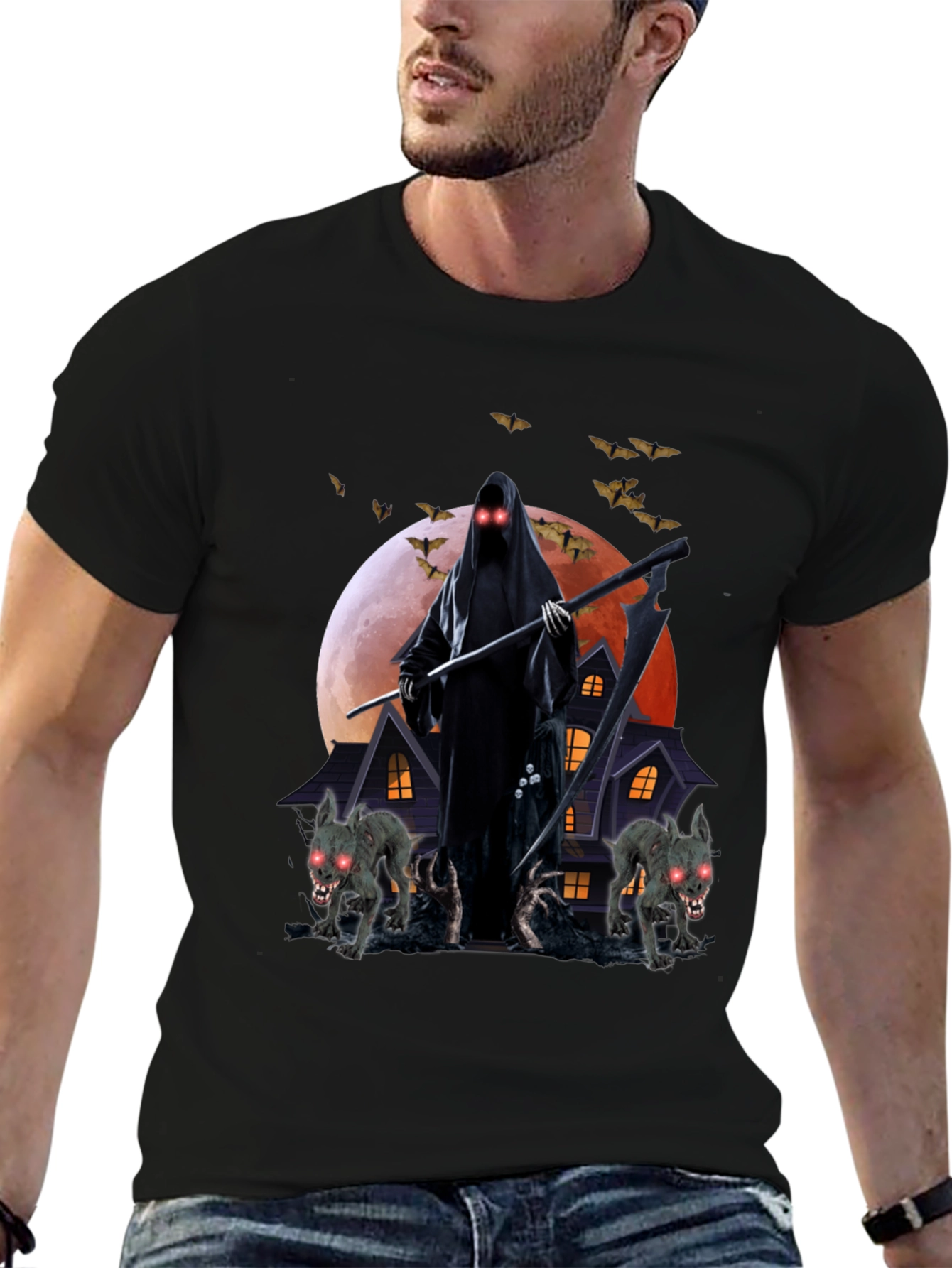 Grim Reaper Halloween T-Shirt