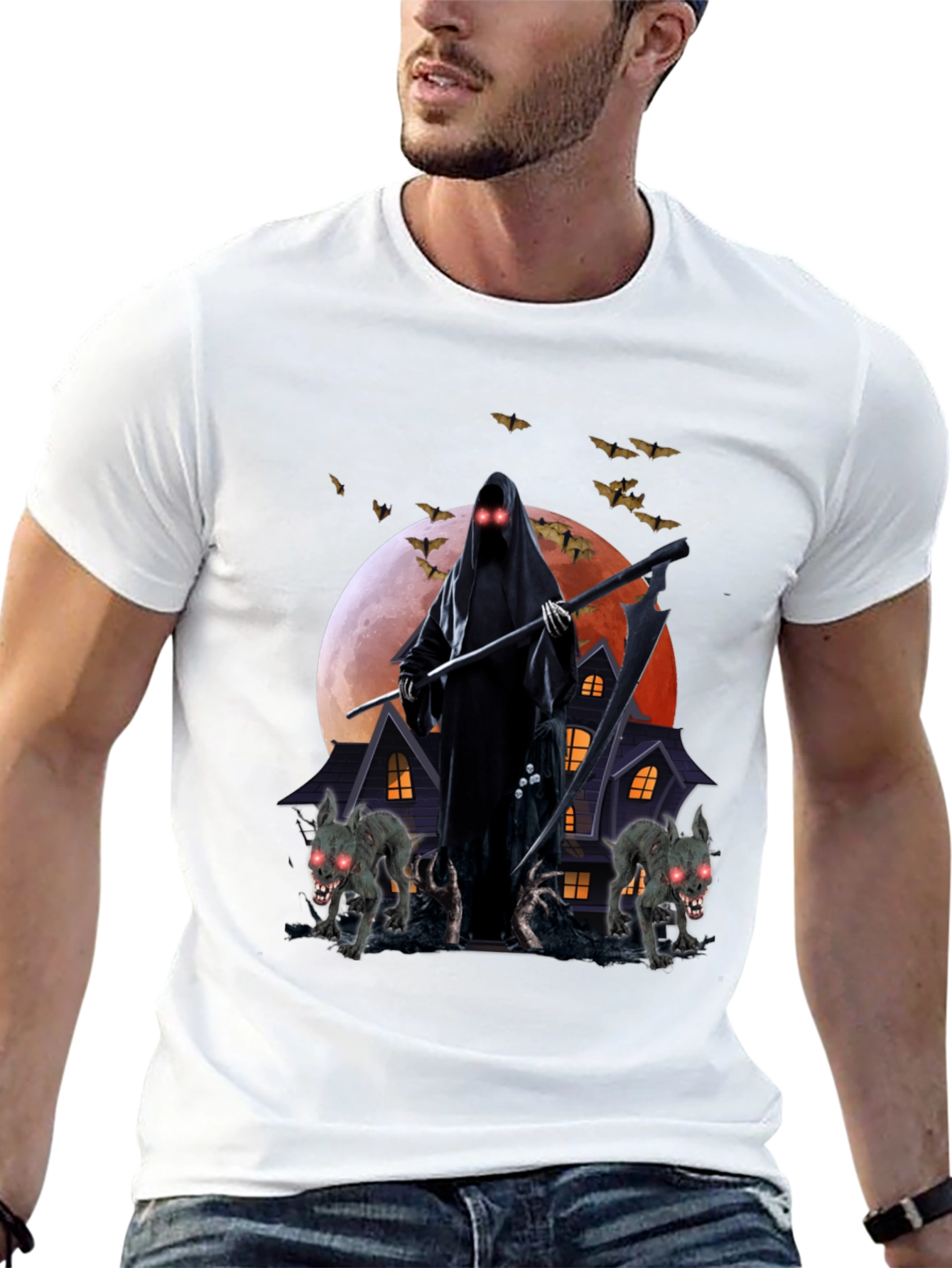 Grim Reaper Halloween T-Shirt