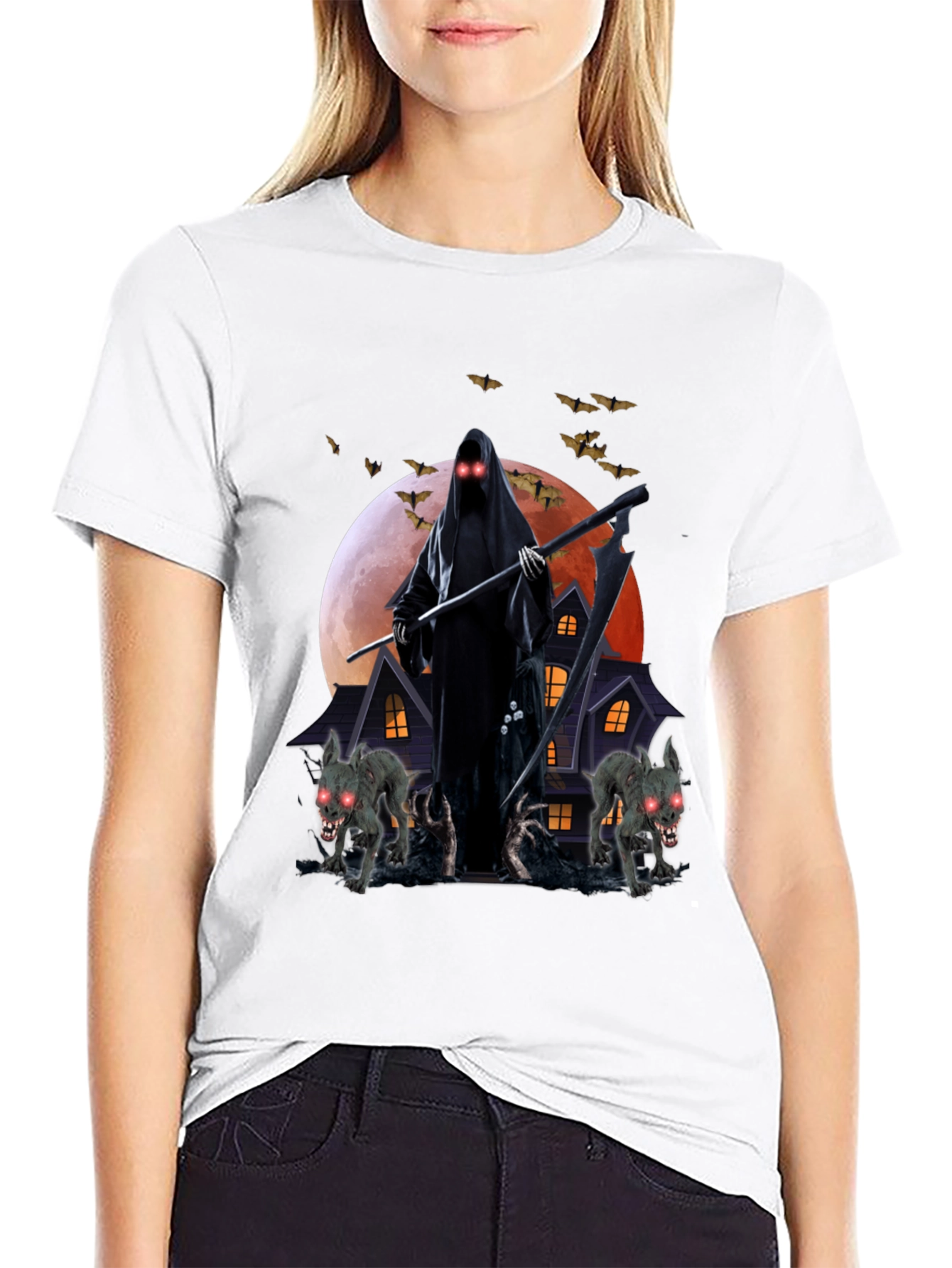 Grim Reaper Halloween T-Shirt