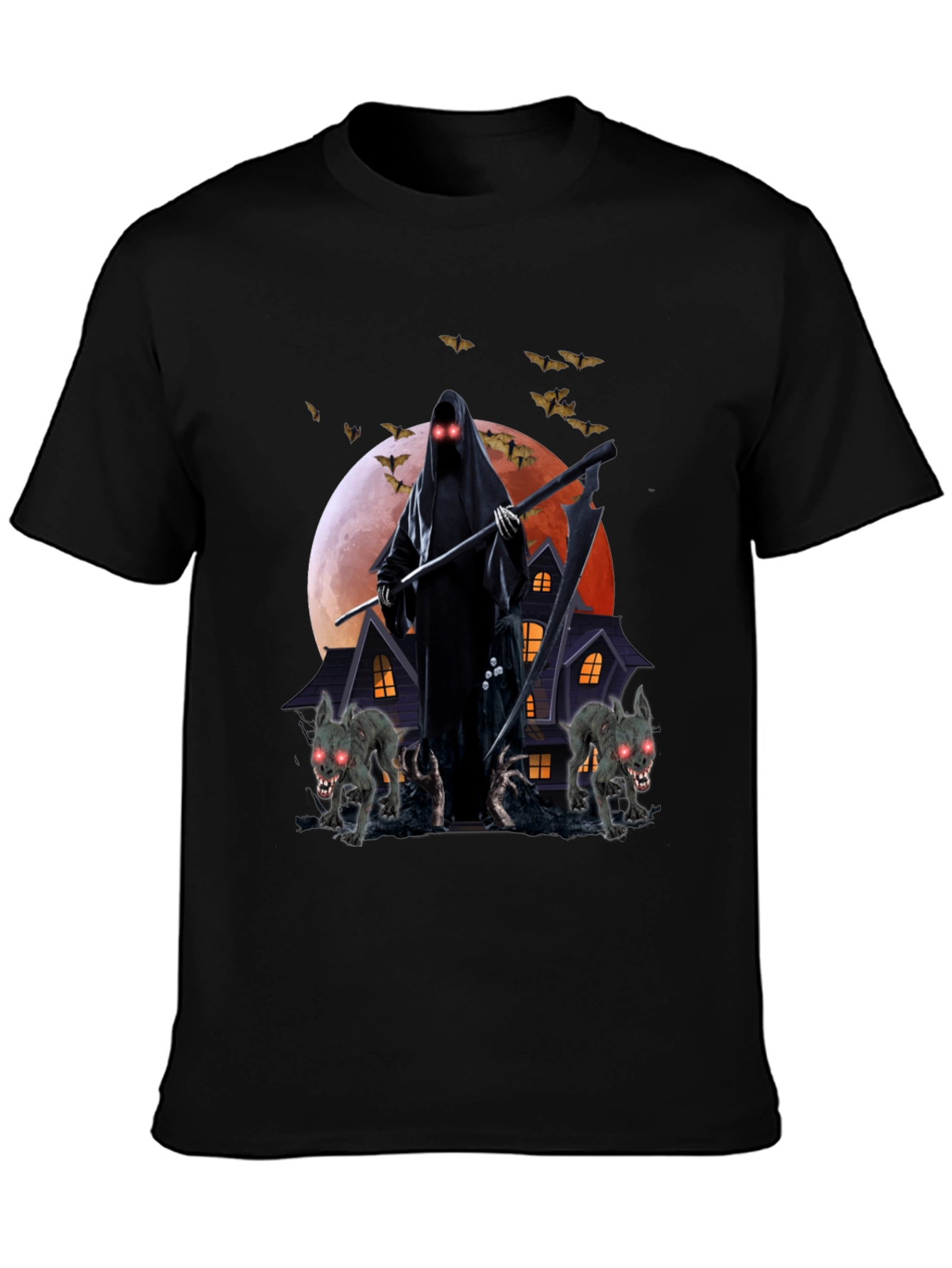 Grim Reaper Halloween T-Shirt