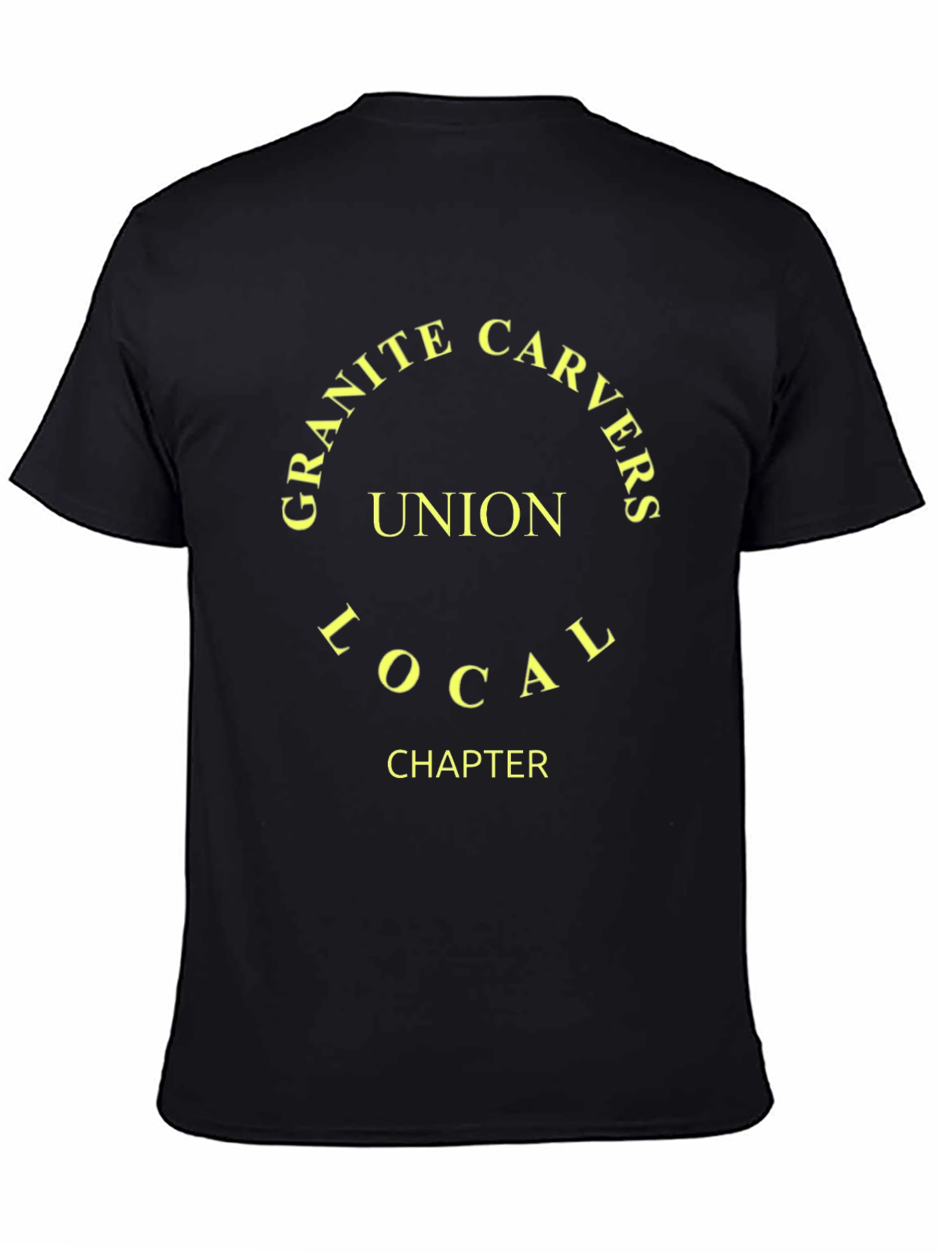 Granite Carvers Union T-Shirt Local Chapter Tee
