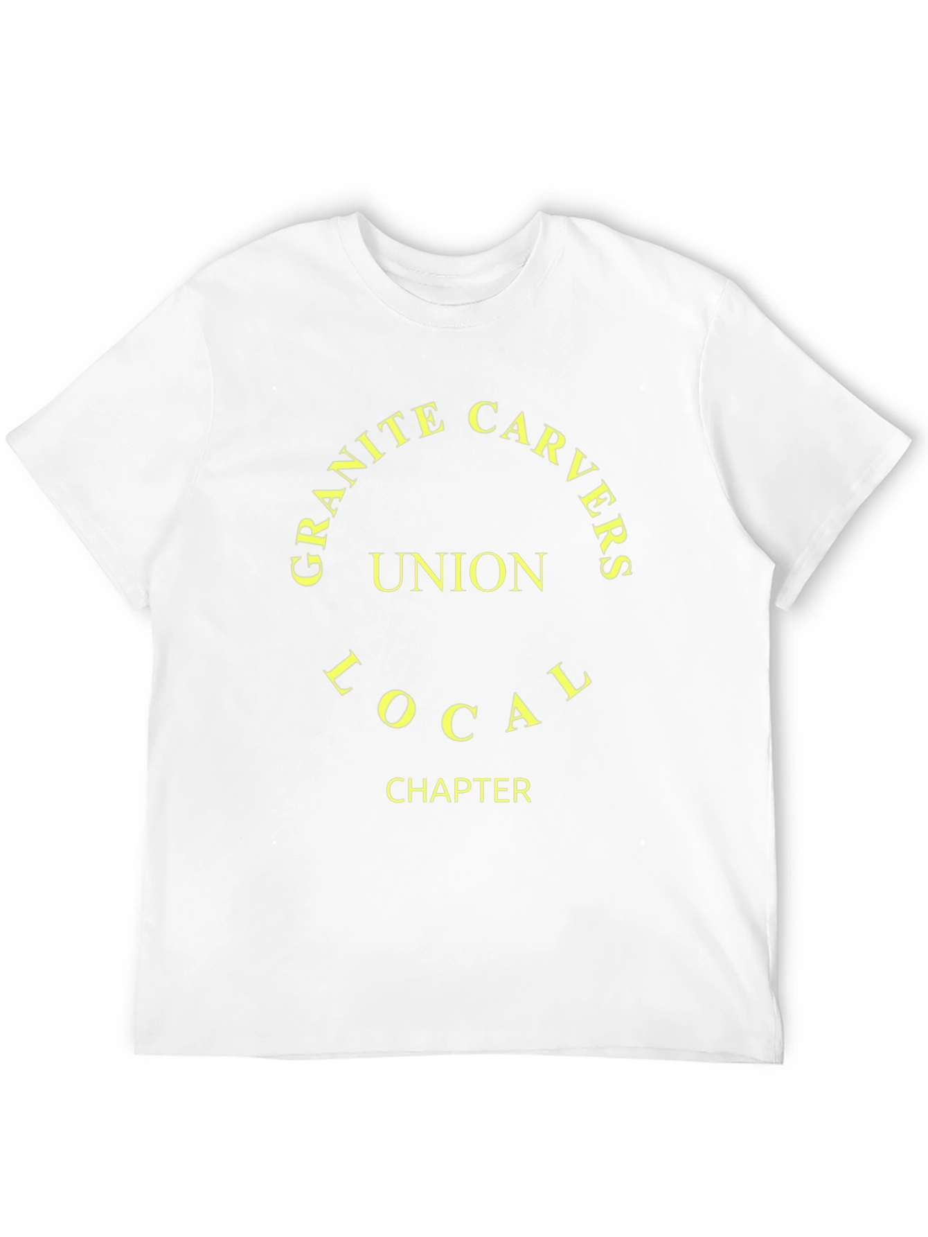 Granite Carvers Union T-Shirt Local Chapter Tee
