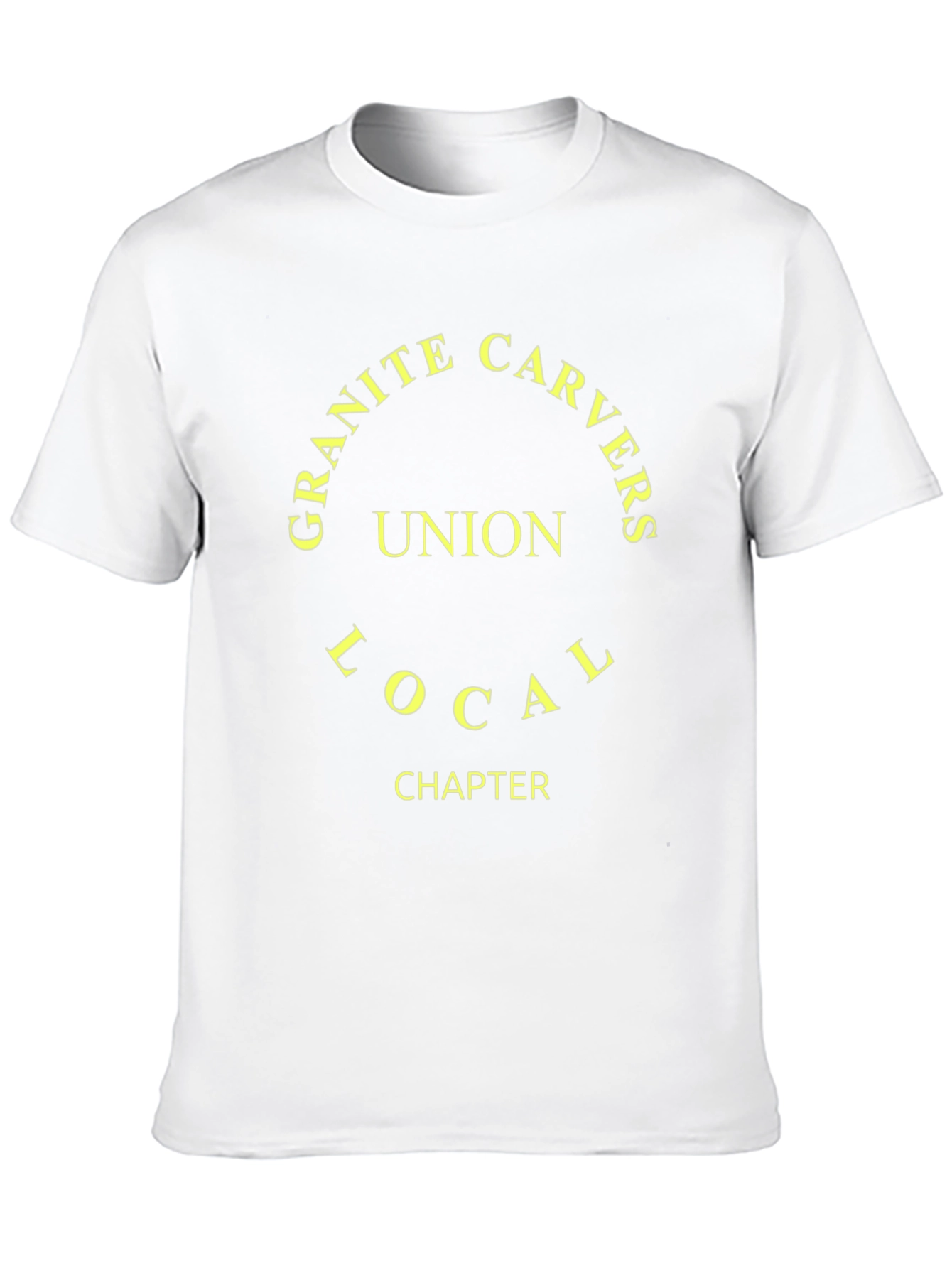 Granite Carvers Union T-Shirt Local Chapter Tee