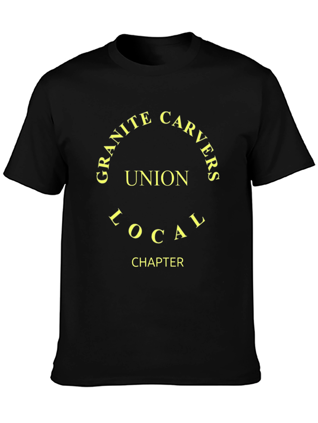 Granite Carvers Union T-Shirt Local Chapter Tee