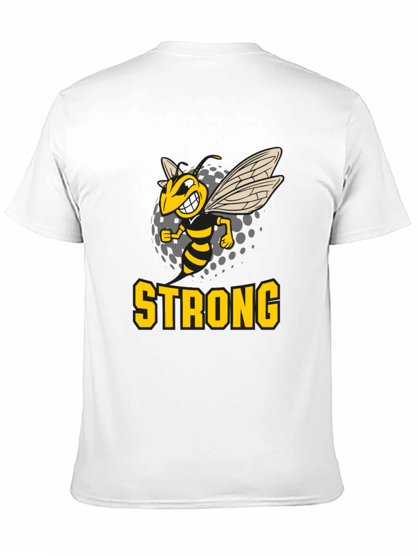 Strong Hornet Black T-Shirt