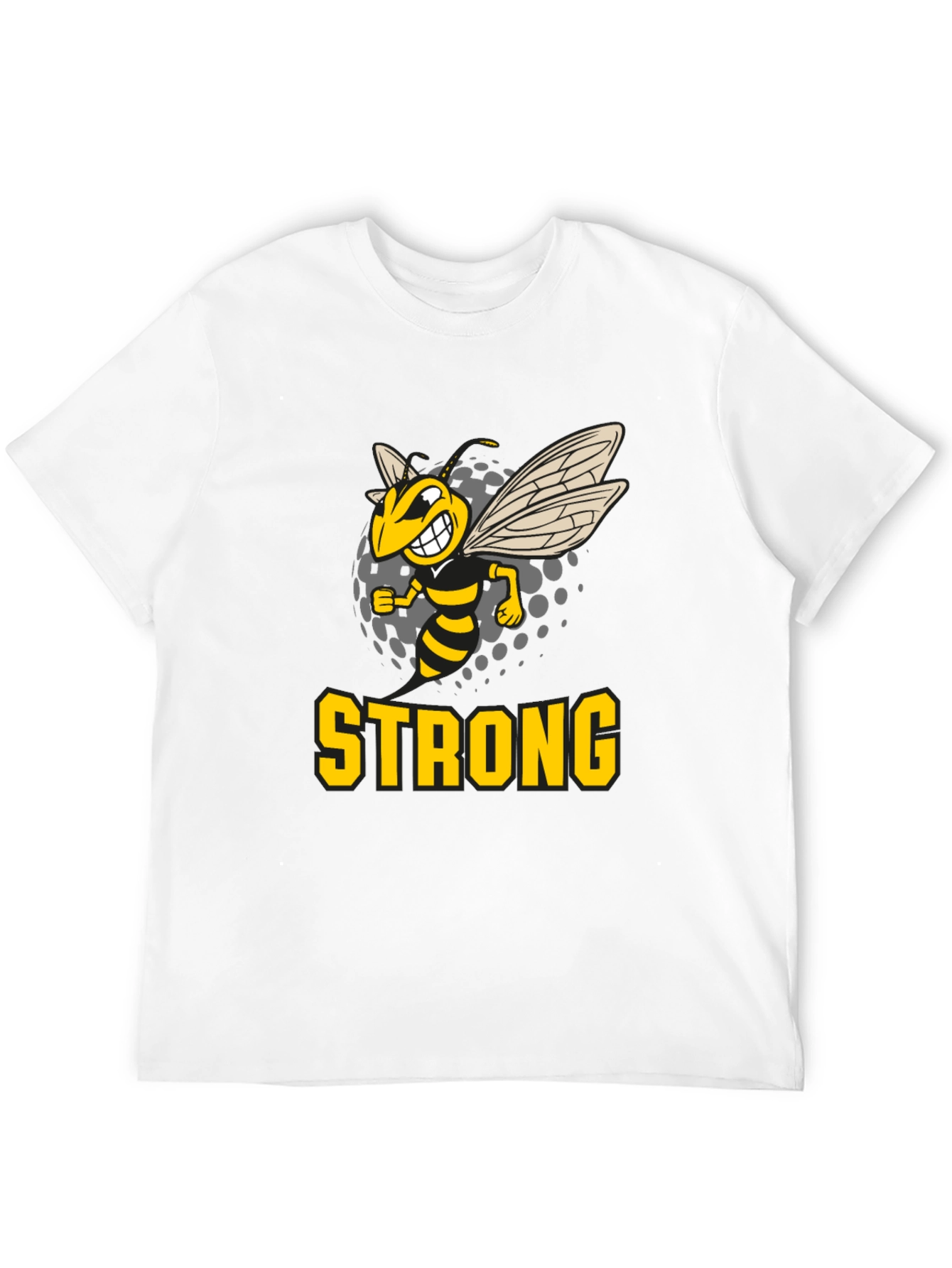 Strong Hornet Black T-Shirt