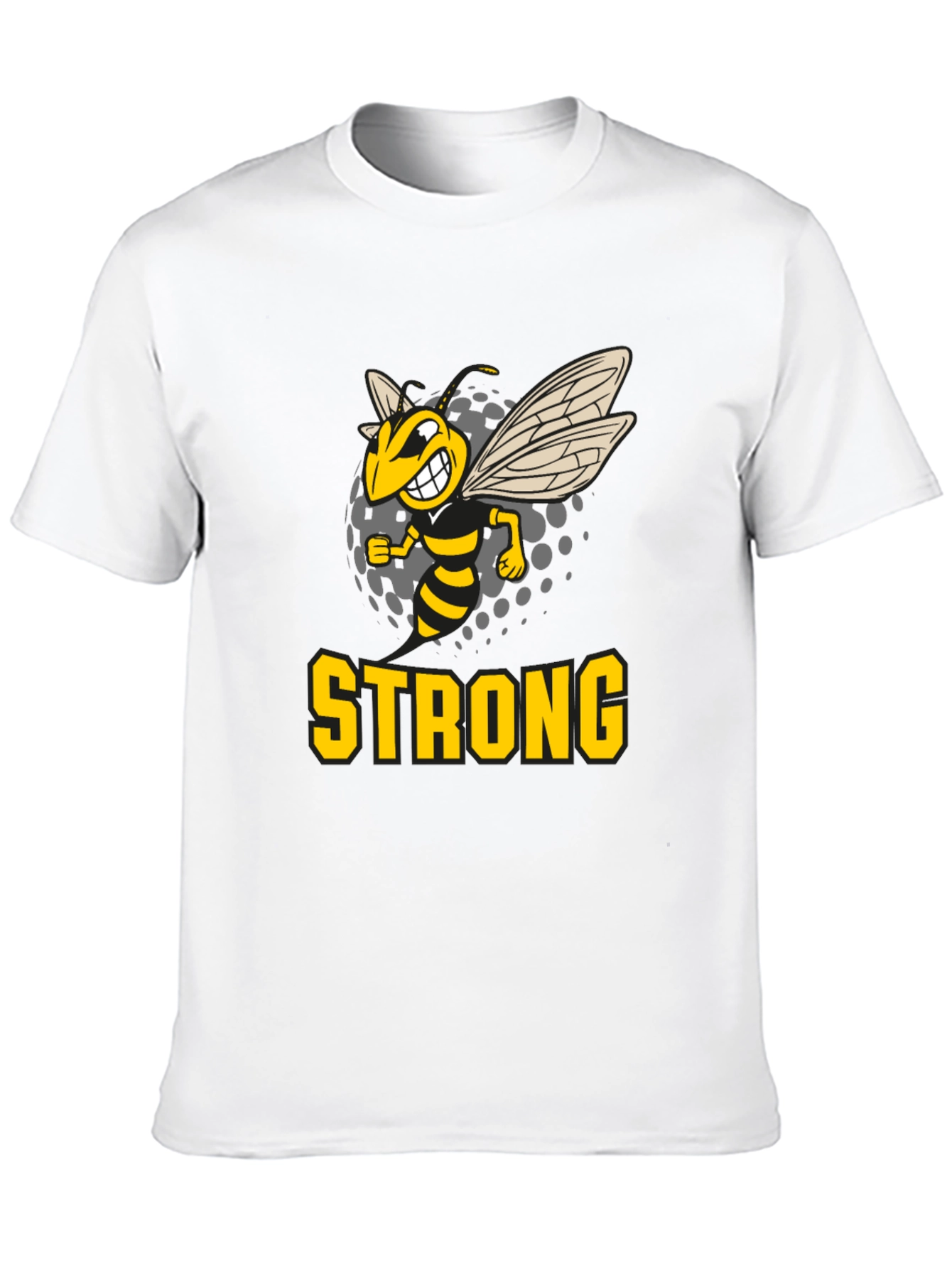 Strong Hornet Black T-Shirt