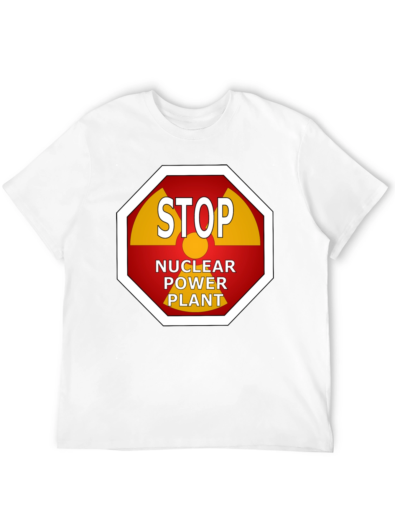 Stop Nuclear Power Plant Graphic Tee