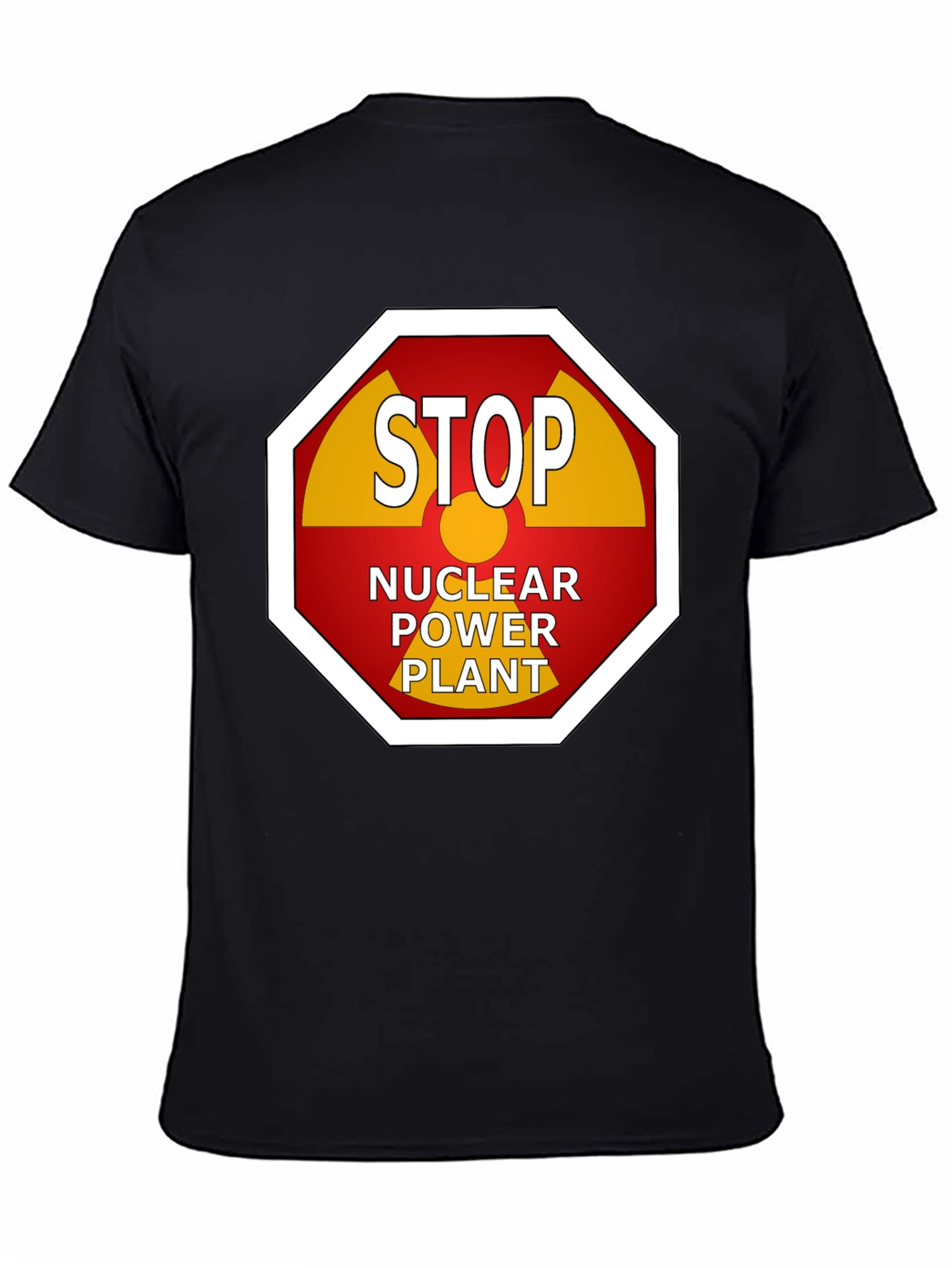 Stop Nuclear Power Plant Graphic Tee
