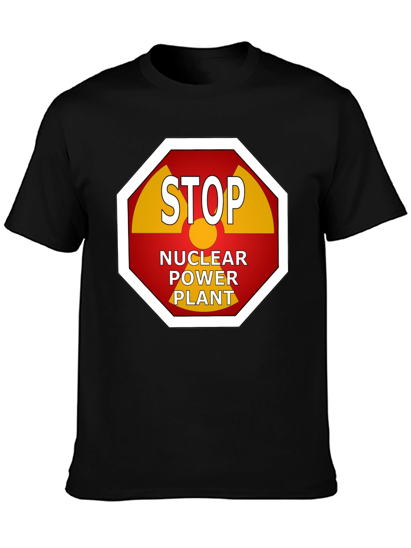 Stop Nuclear Power Plant Graphic Tee