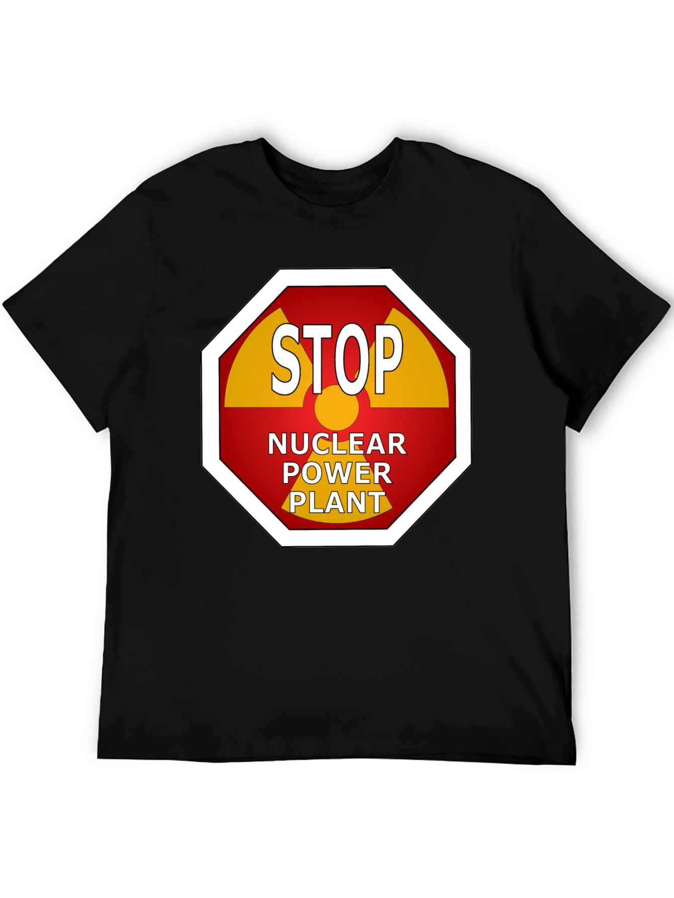 Stop Nuclear Power Plant Graphic Tee