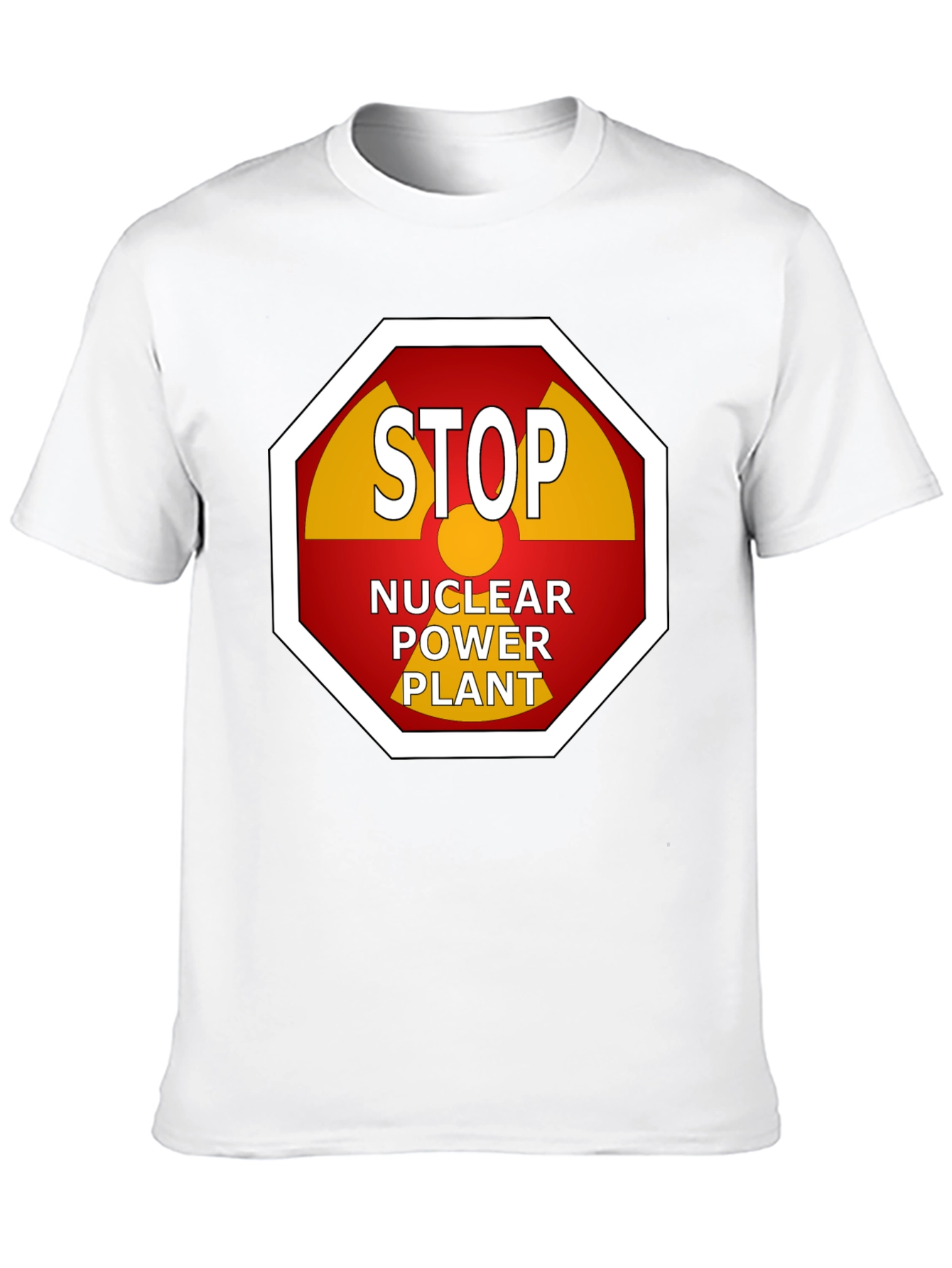 Stop Nuclear Power Plant Graphic Tee