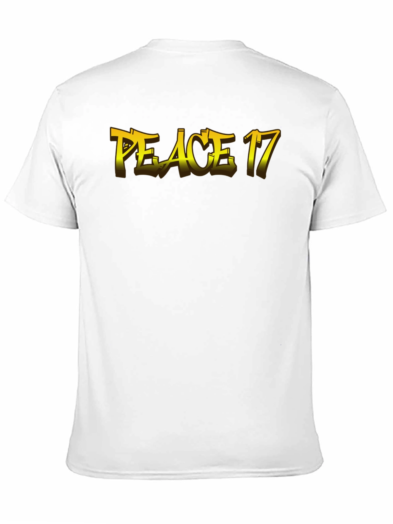 Peace 17 Black Graphic Tee