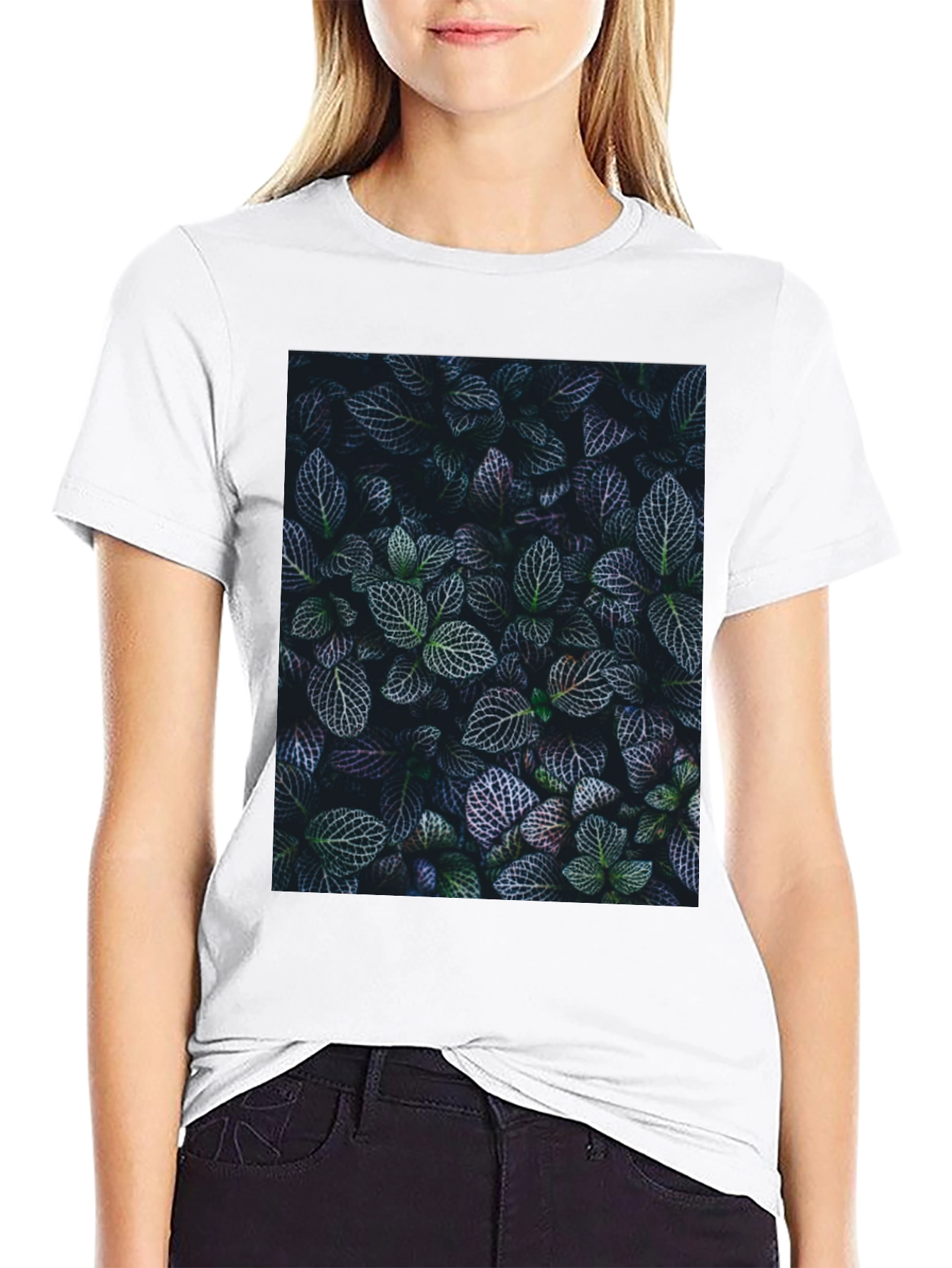Botanical Print Tee - Nature Inspired Style