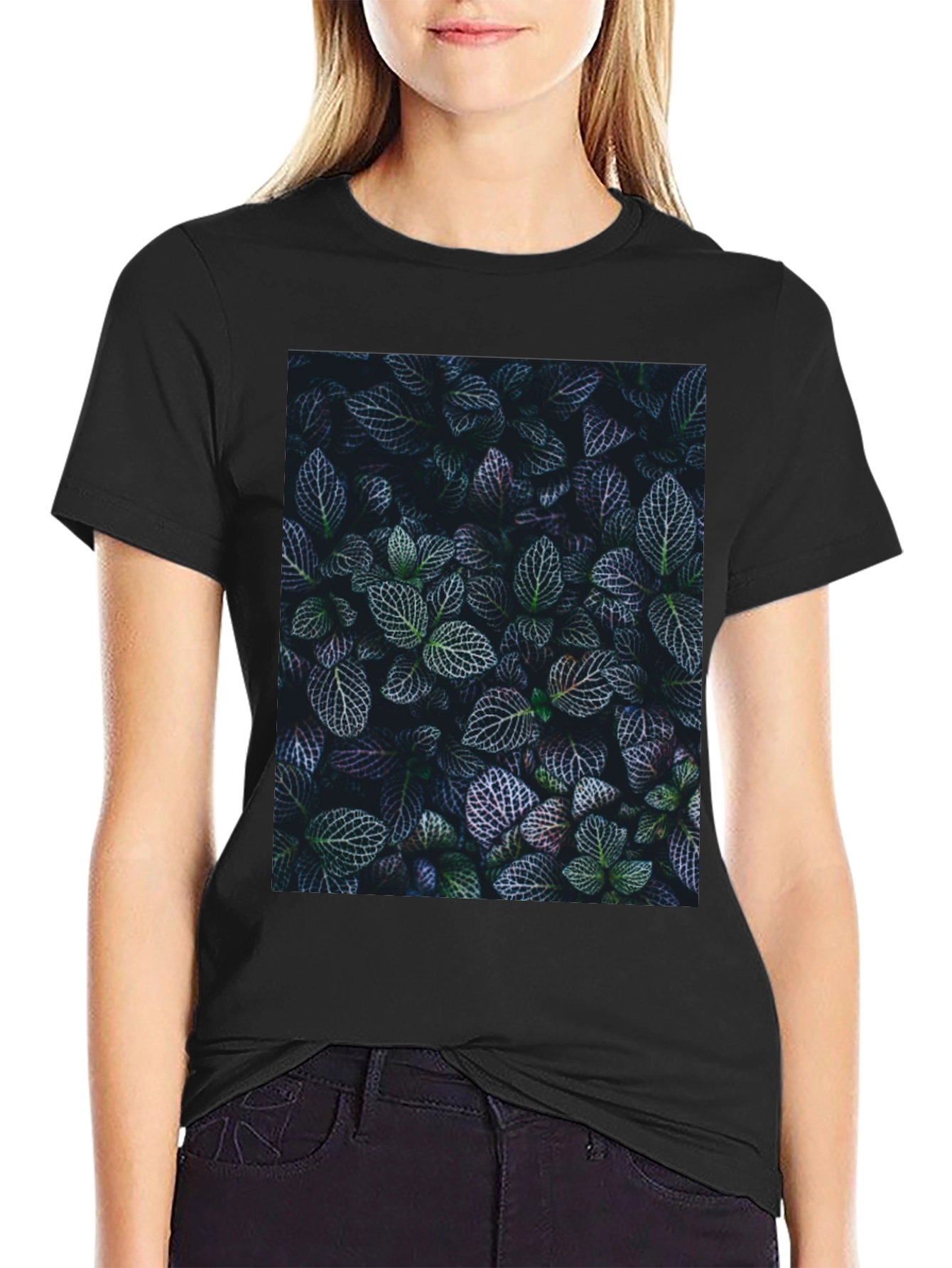 Botanical Print Tee - Nature Inspired Style