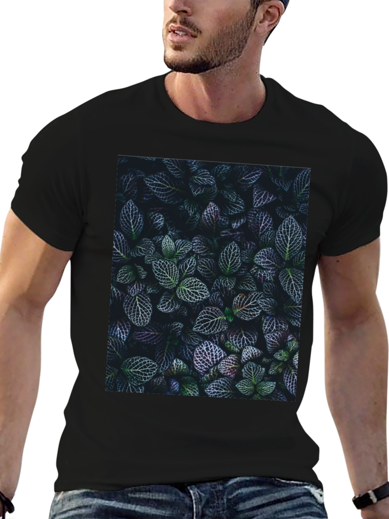 Botanical Print Tee - Nature Inspired Style