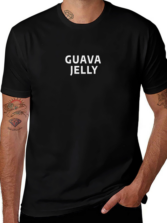 Guava Jelly Graphic Tee - Soft Cotton Comfort