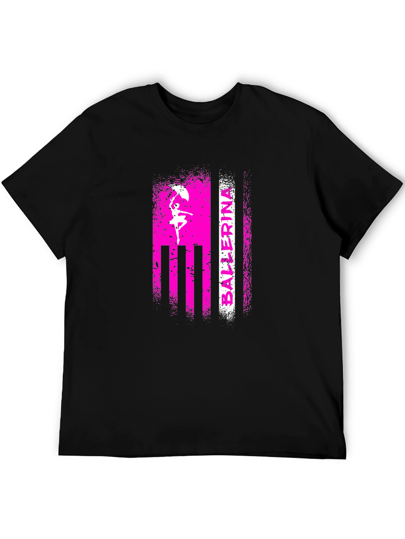Ballerina Dancer T-Shirt Black