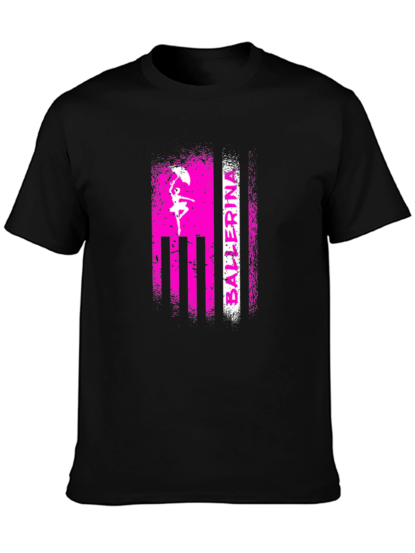 Ballerina Dancer T-Shirt Black