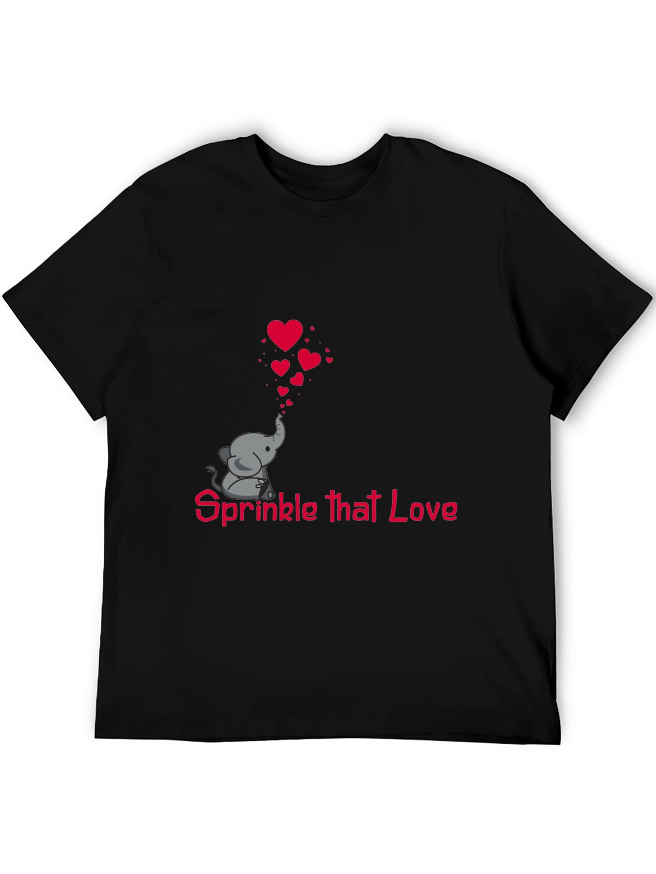 Sprinkle That Love Elephant Tee