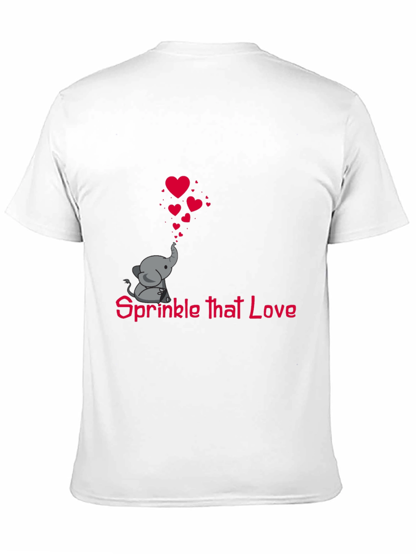 Sprinkle That Love Elephant Tee