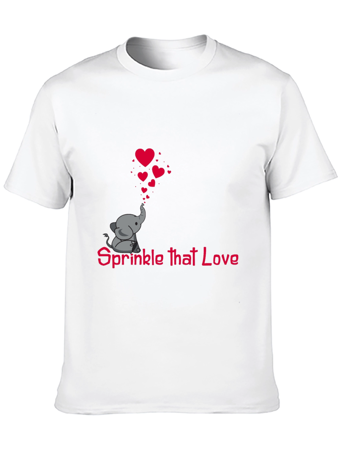 Sprinkle That Love Elephant Tee
