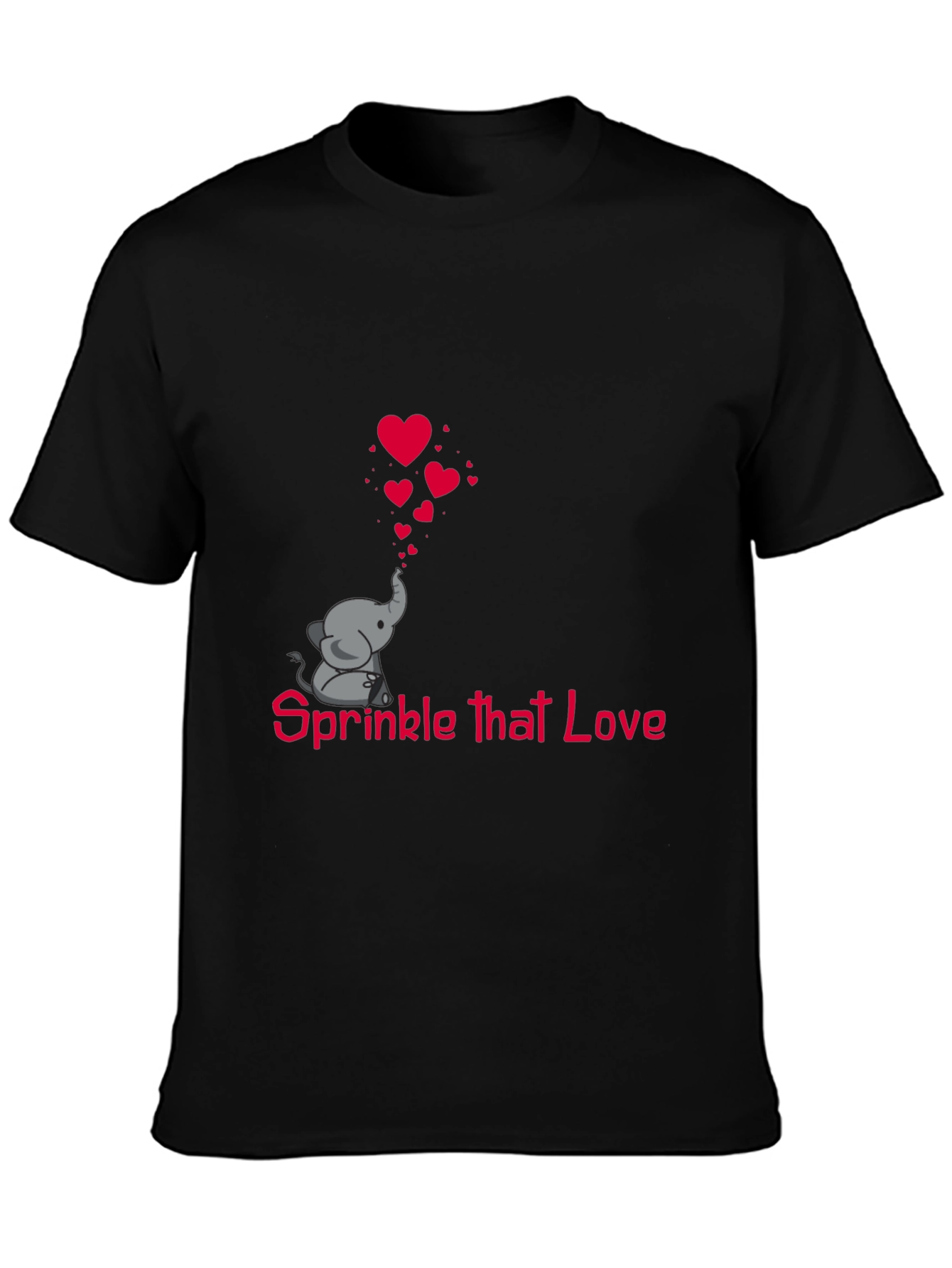 Sprinkle That Love Elephant Tee