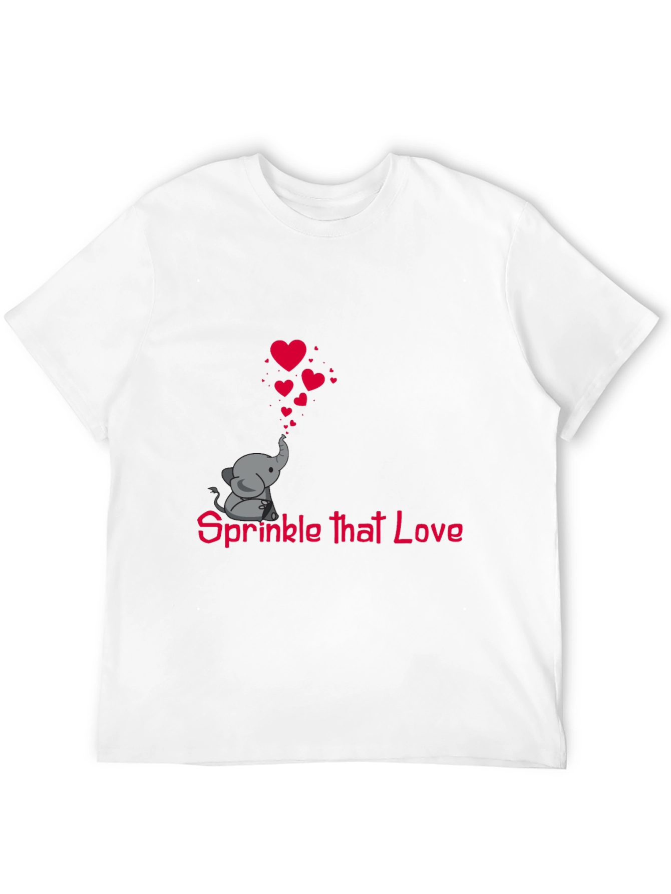 Sprinkle That Love Elephant Tee
