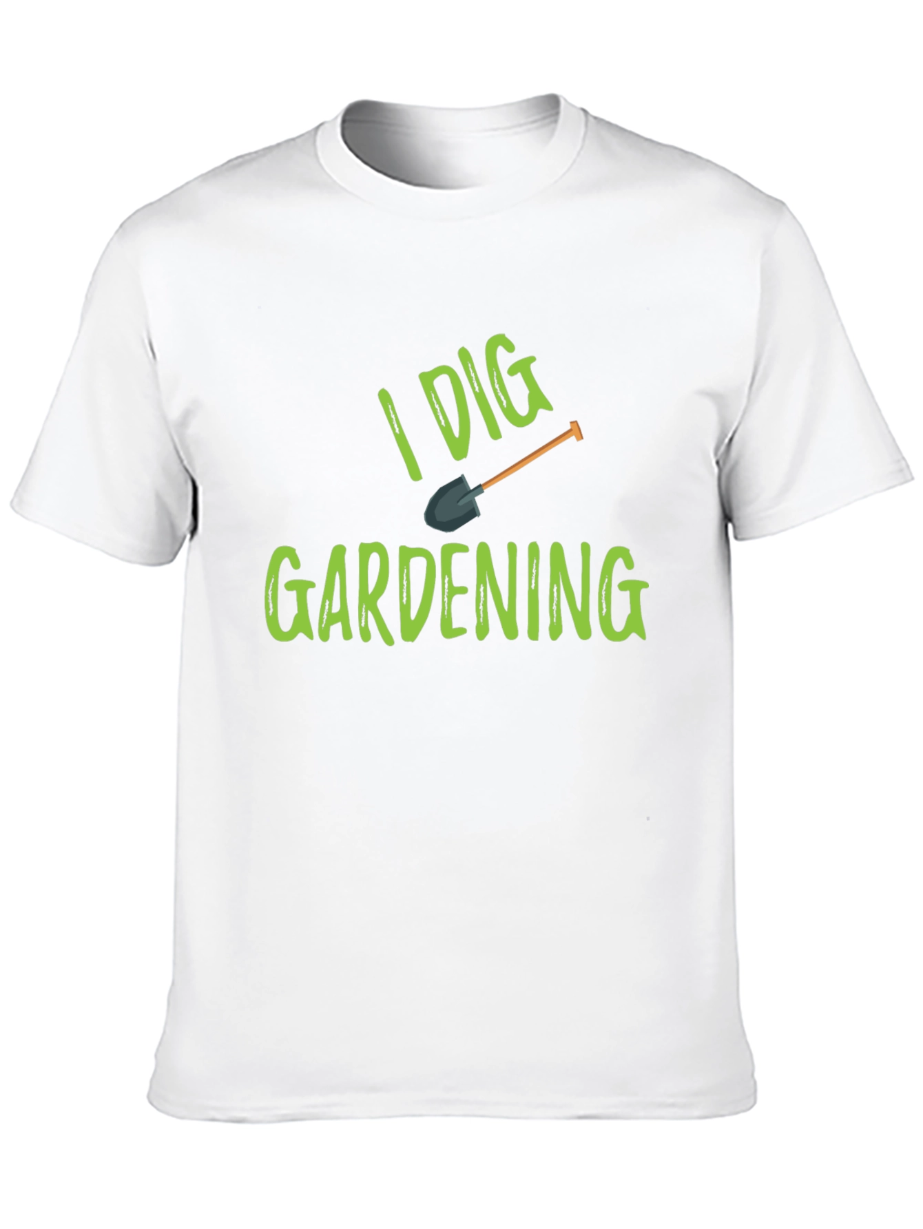 I Dig Gardening T-Shirt - Black Cotton Tee