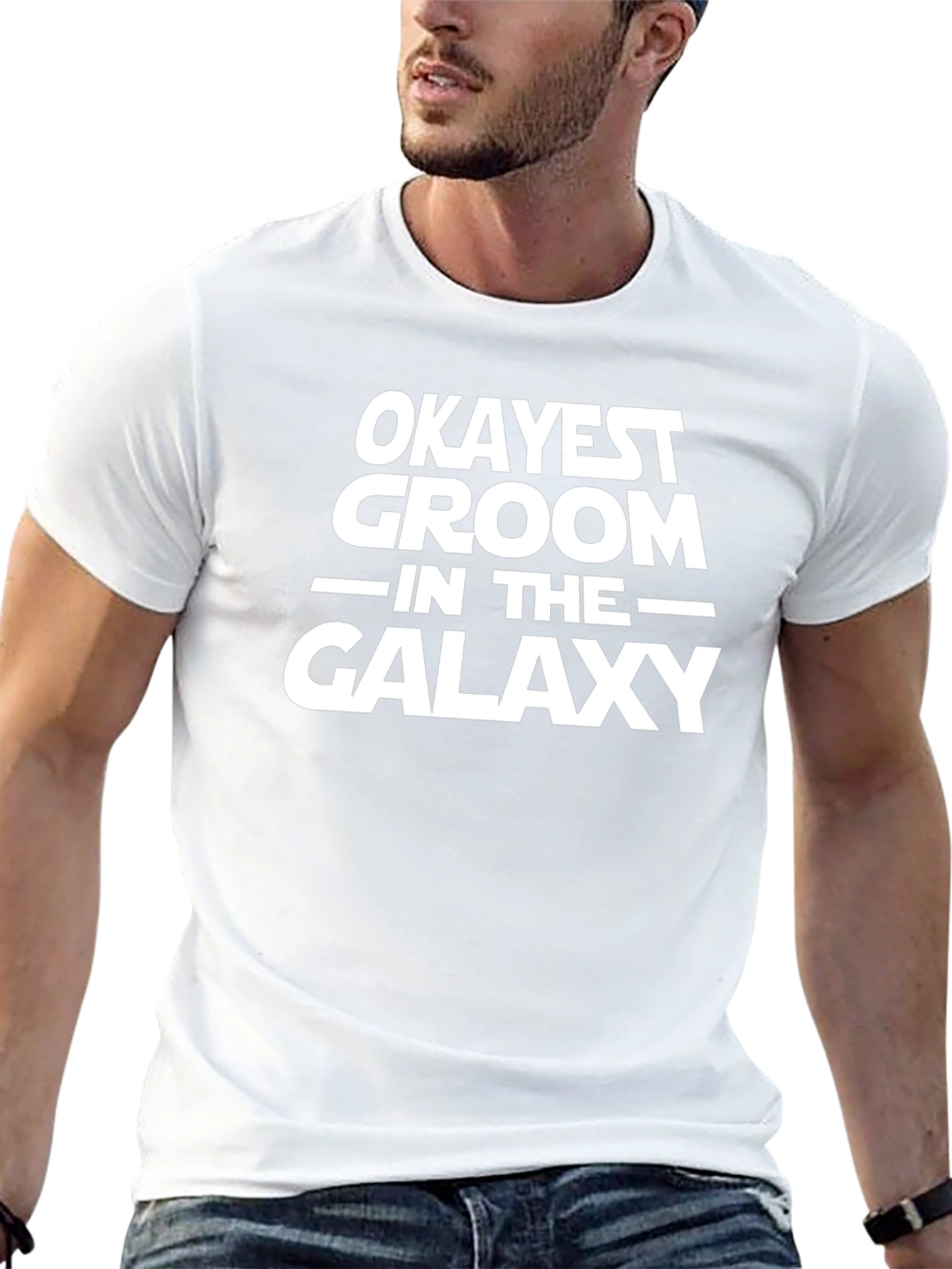Okayest Groom in the Galaxy T-Shirt