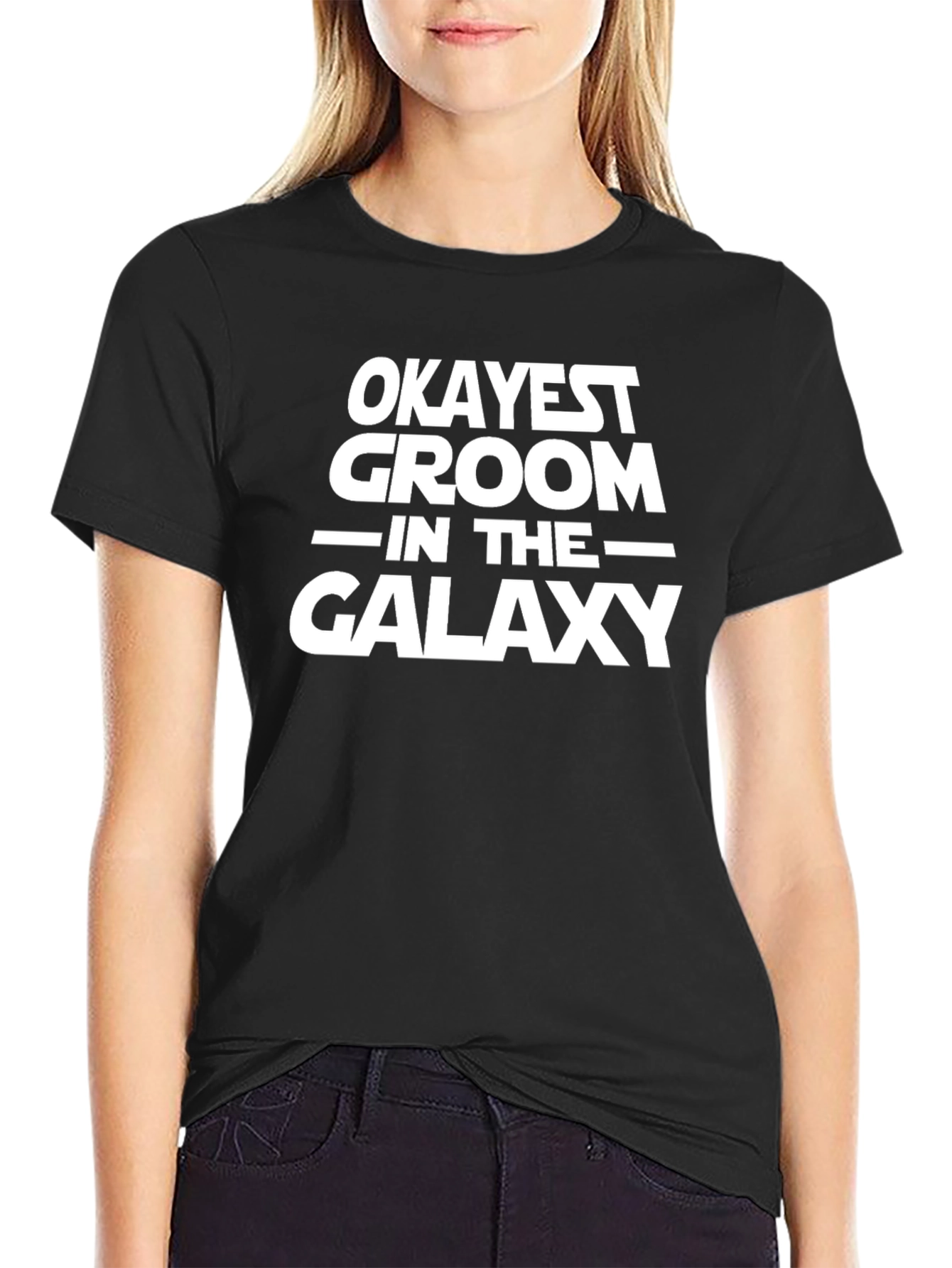 Okayest Groom in the Galaxy T-Shirt