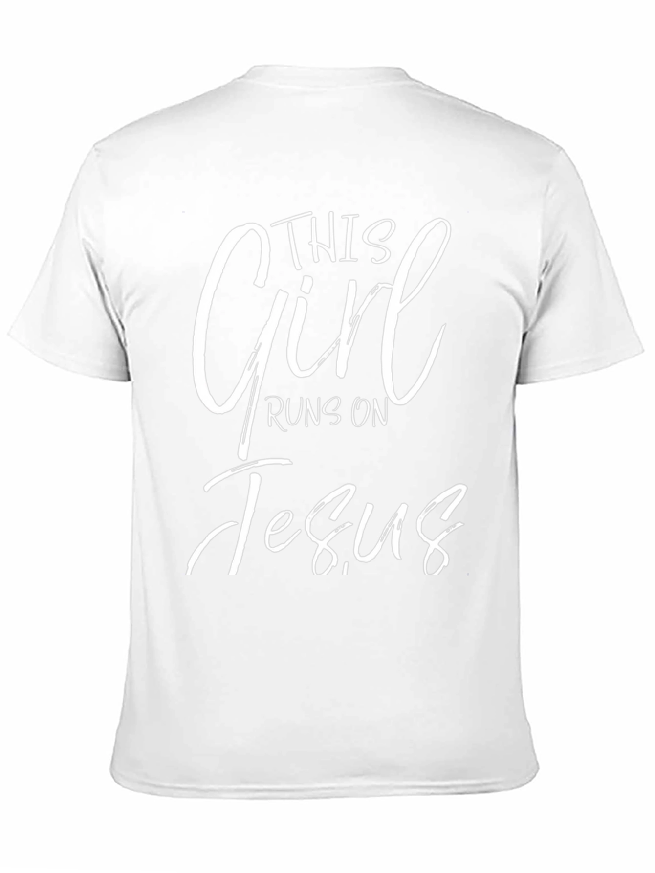 This Girl Runs on Jesus T-Shirt