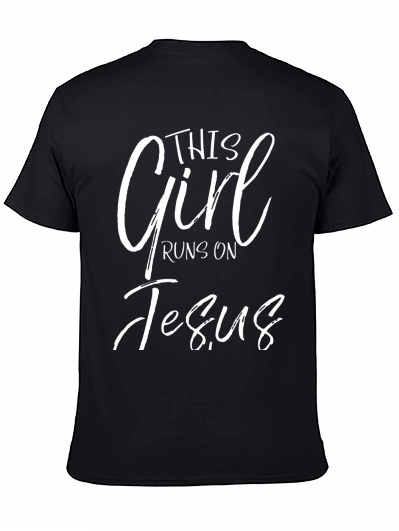 This Girl Runs on Jesus T-Shirt