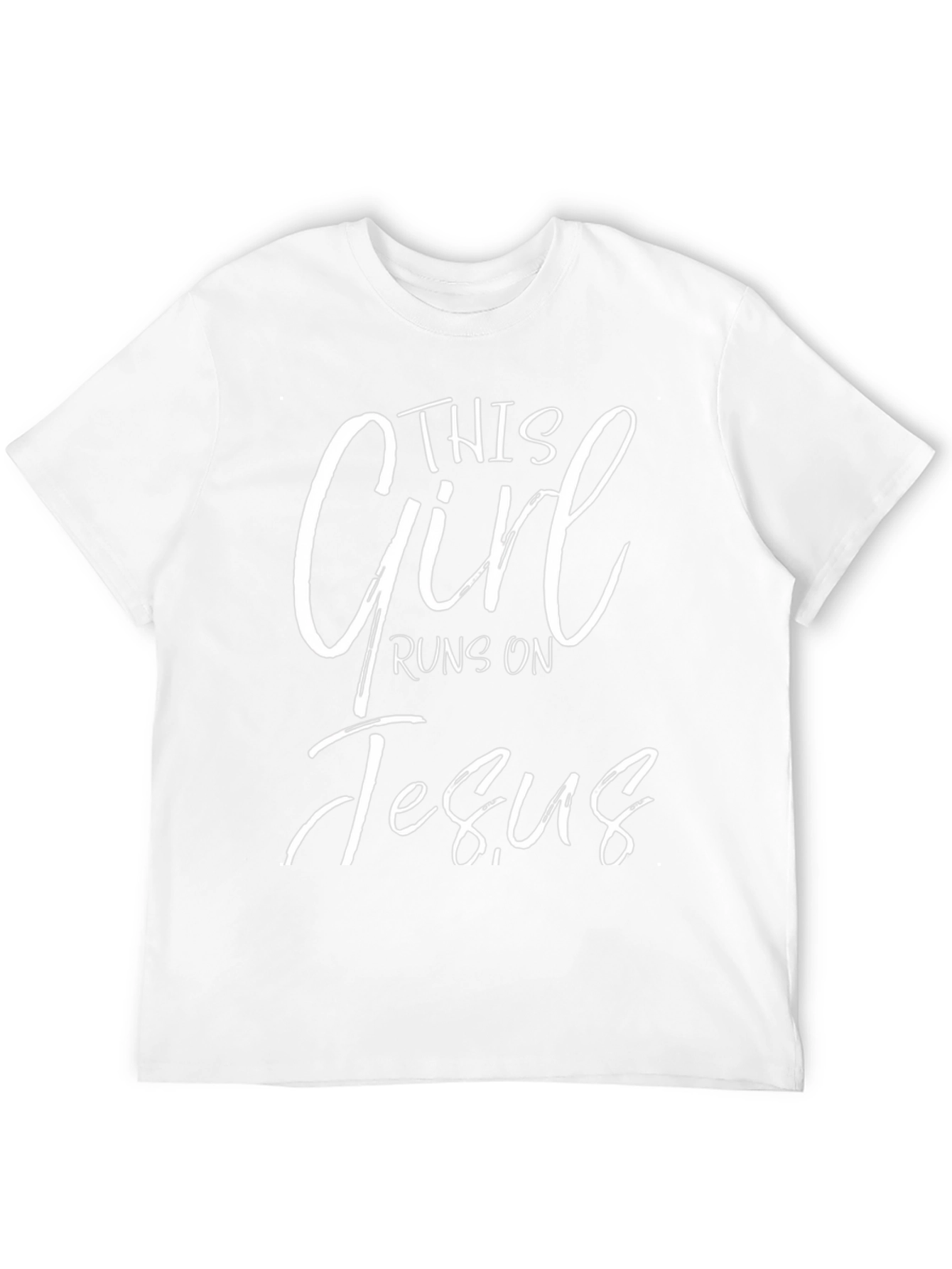This Girl Runs on Jesus T-Shirt