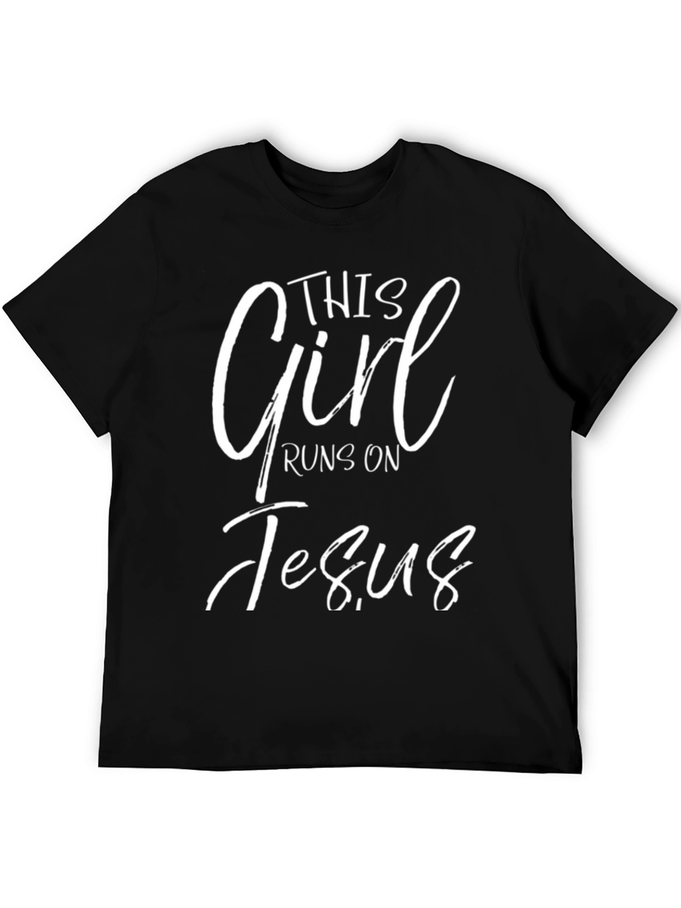 This Girl Runs on Jesus T-Shirt