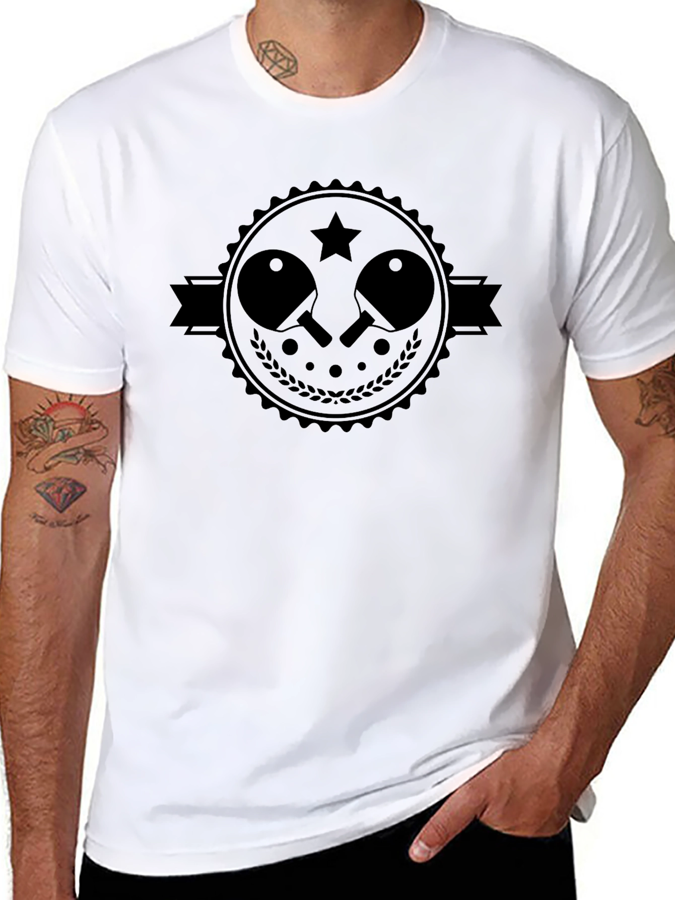 Ping Pong Paddles Graphic Tee