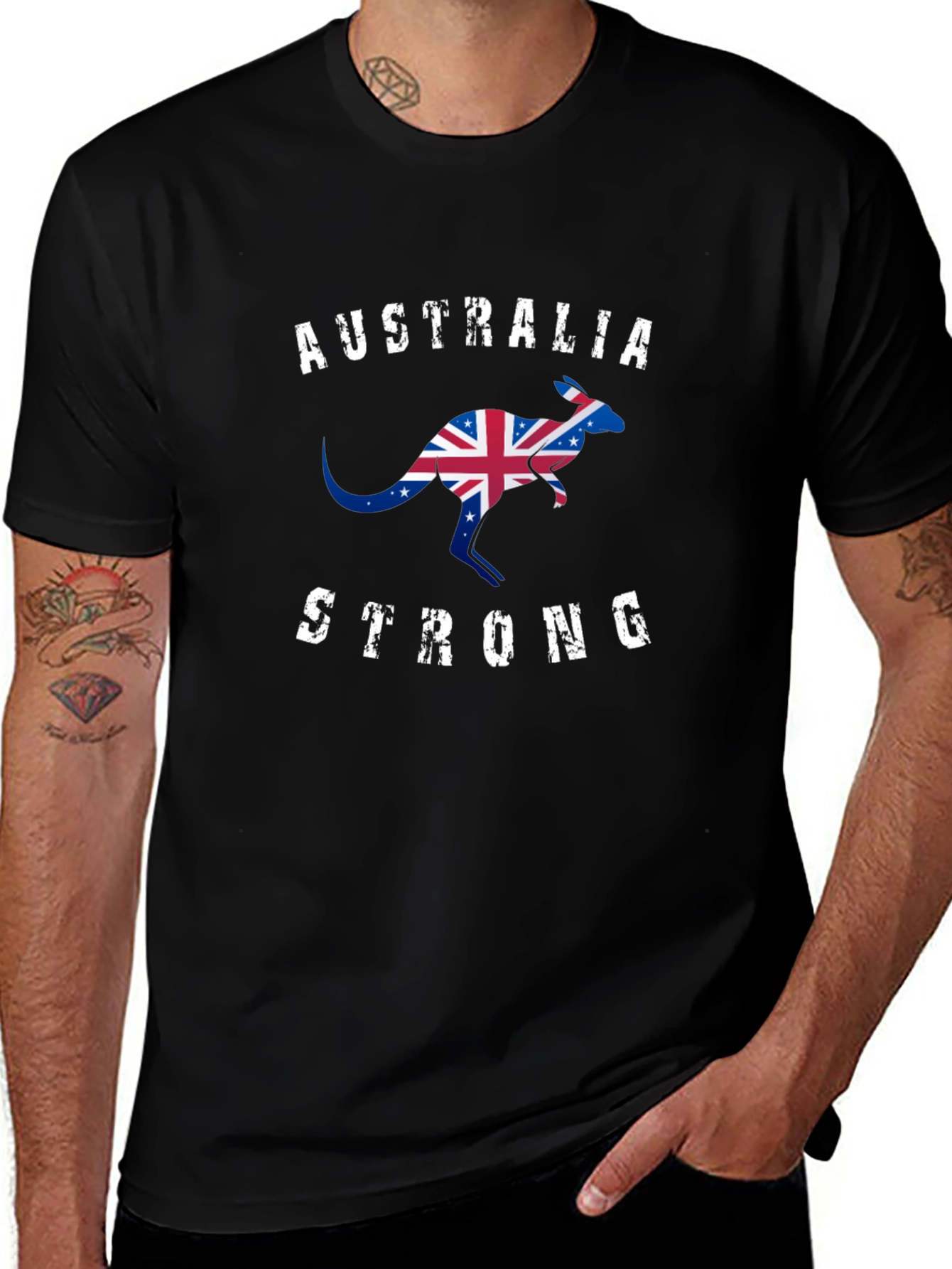 Australia Strong Graphic T-Shirt