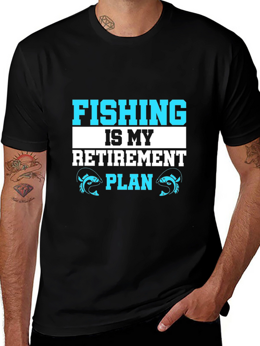 Fishing Retirement Plan Graphic Tee