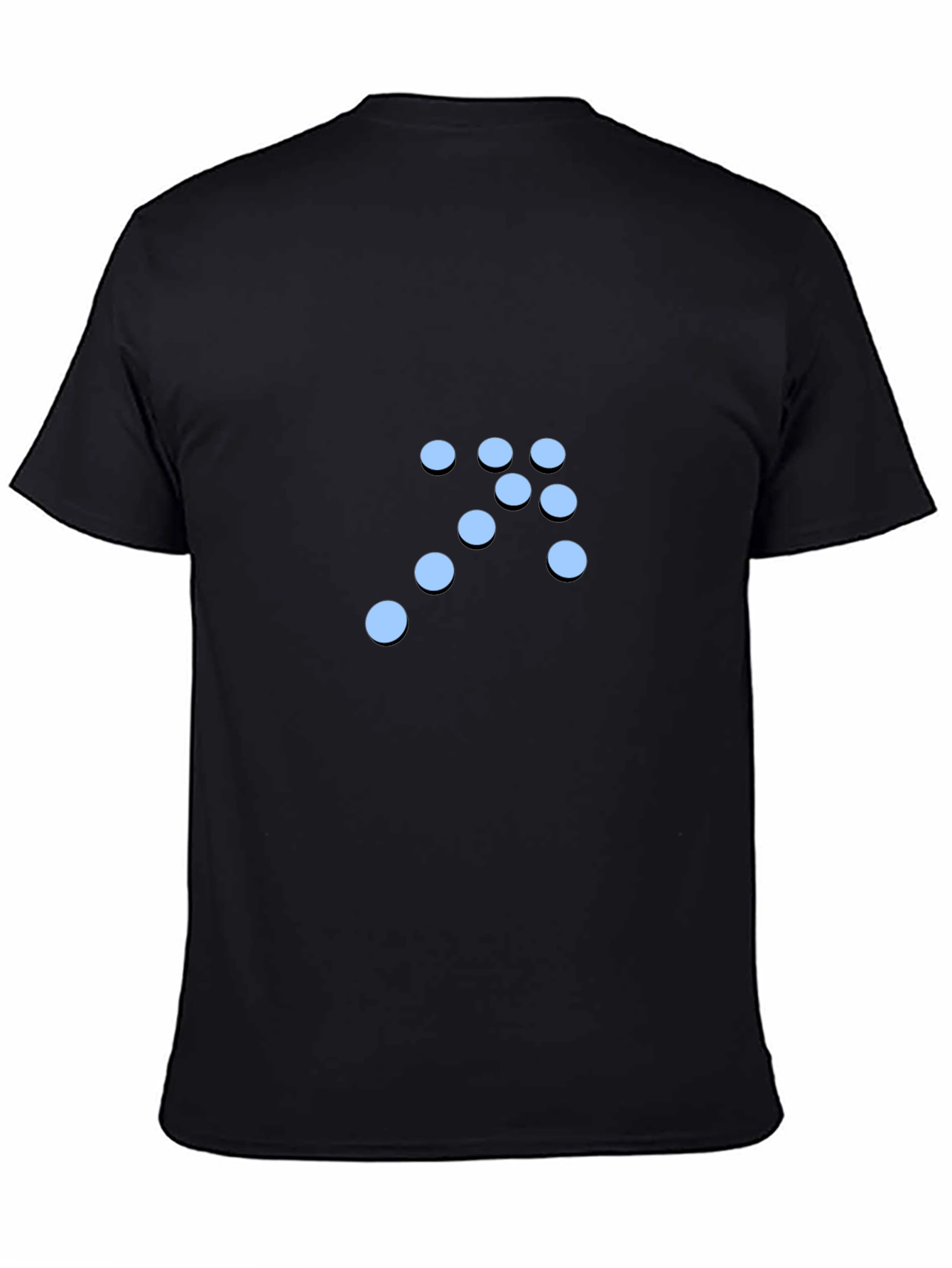 Mens Black Arrow Graphic T-Shirt