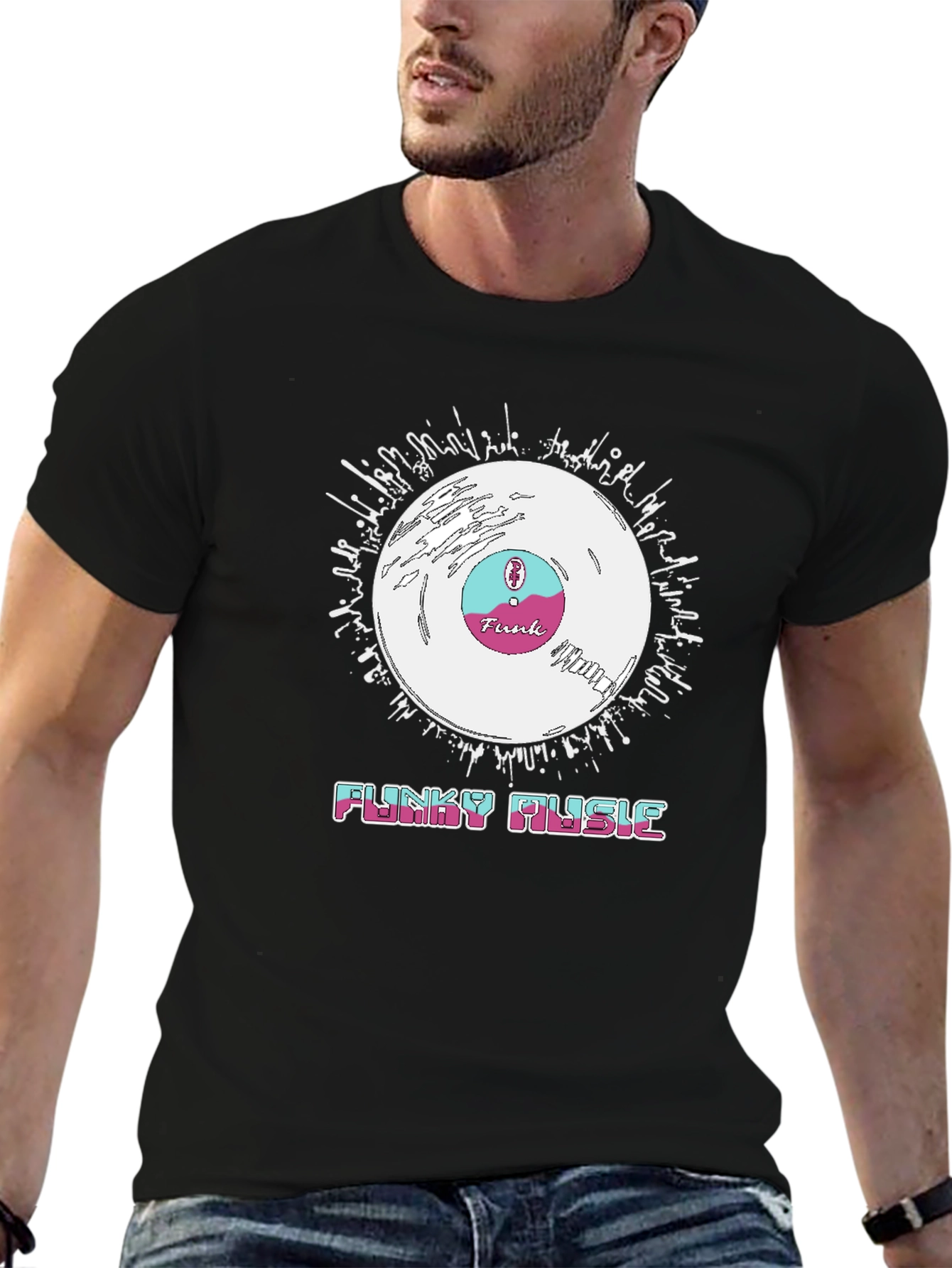 Funky Music Graphic Tee