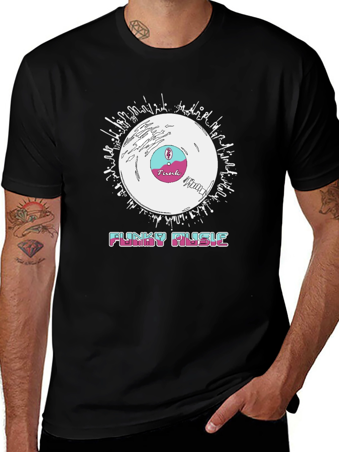 Funky Music Graphic Tee