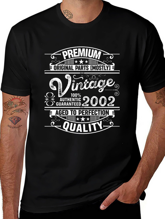Vintage 2002 Premium Quality T-Shirt