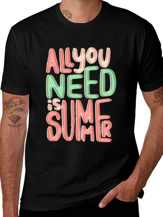 Summer Vibes Graphic Tee - All You Need Is Summer