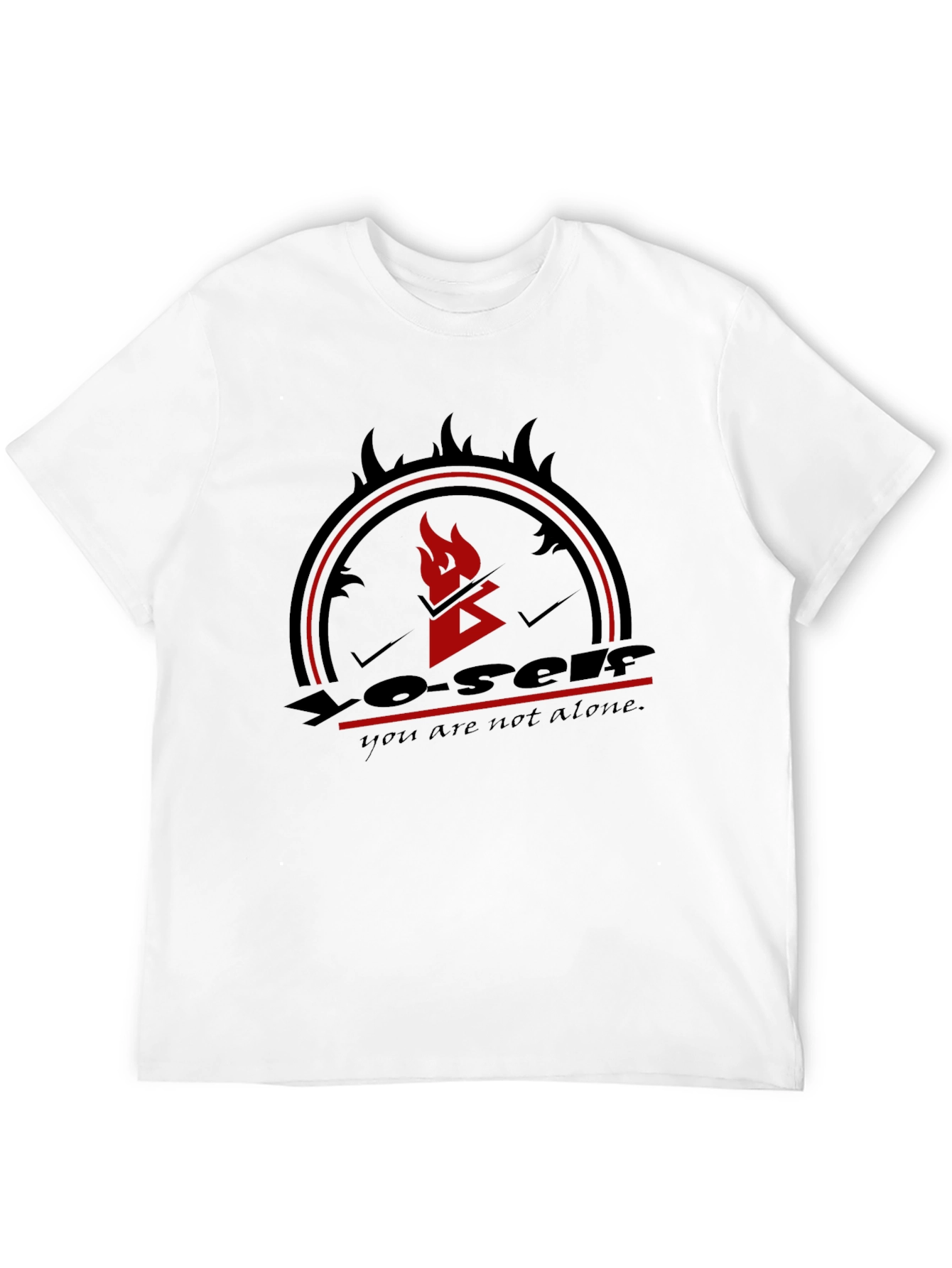 Yo-self Graphic Tee - Black Comfort Fit